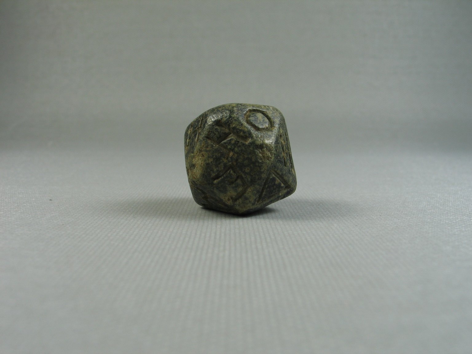 Polyhedron with Greek Lettering (Die)