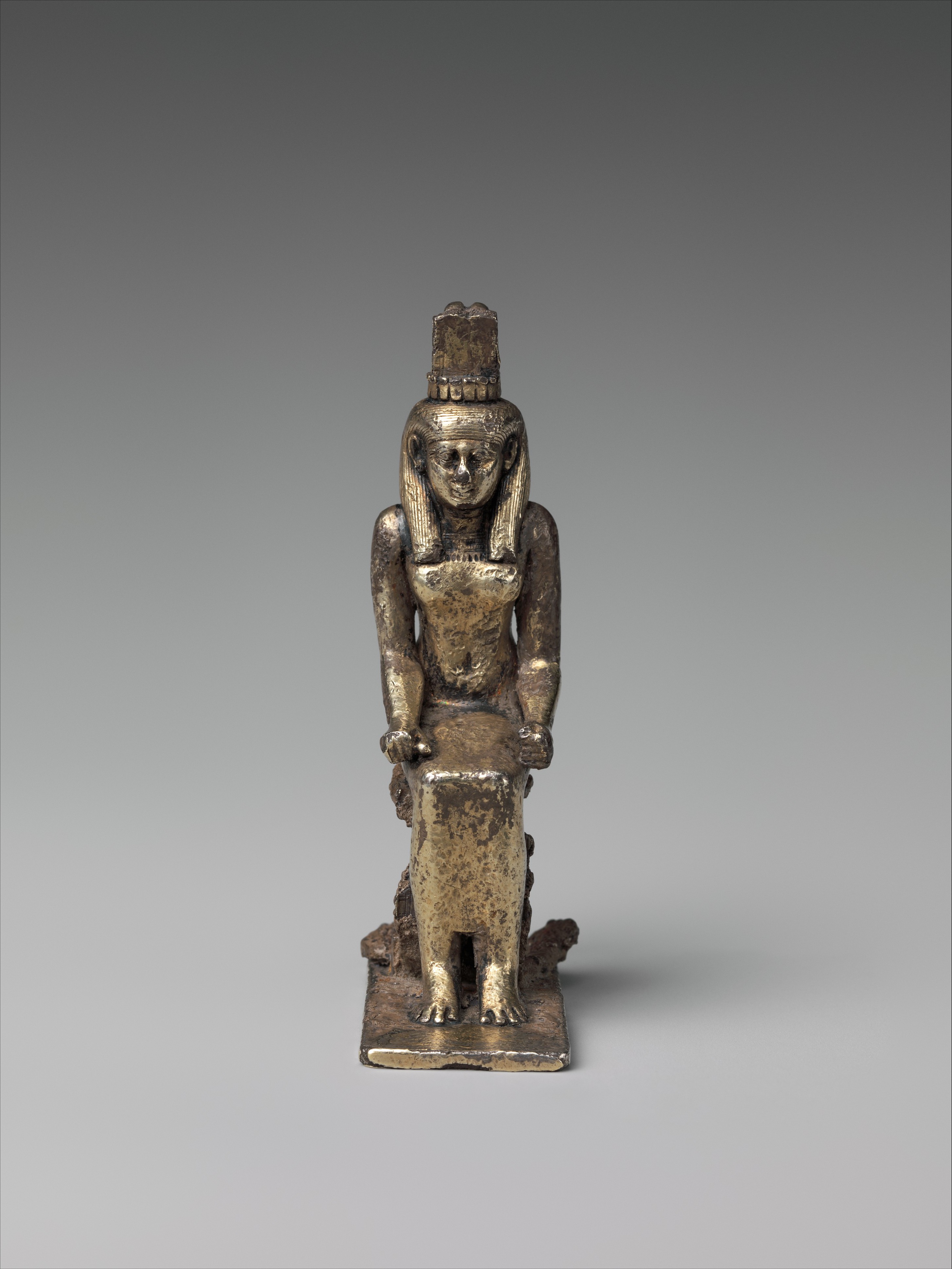 Seated goddess Nephthys, inscribed for Mereskhonsu