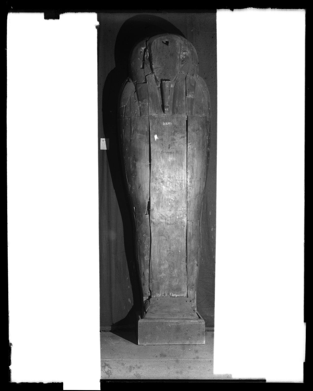 Large Anthropoid Coffin Containing Mummified Human Remains