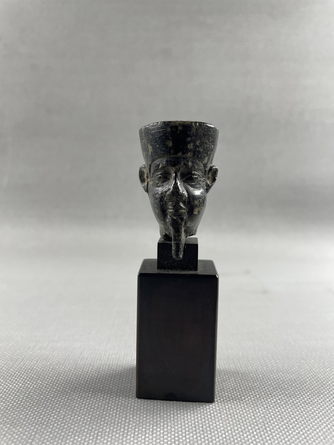 Small Head from a Statuette Probably a Portrait of Amon - Re