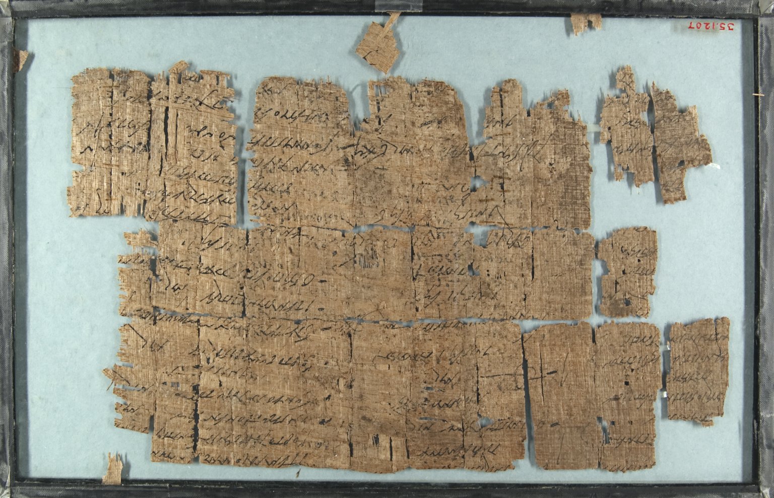 Papyrus Inscribed in Greek