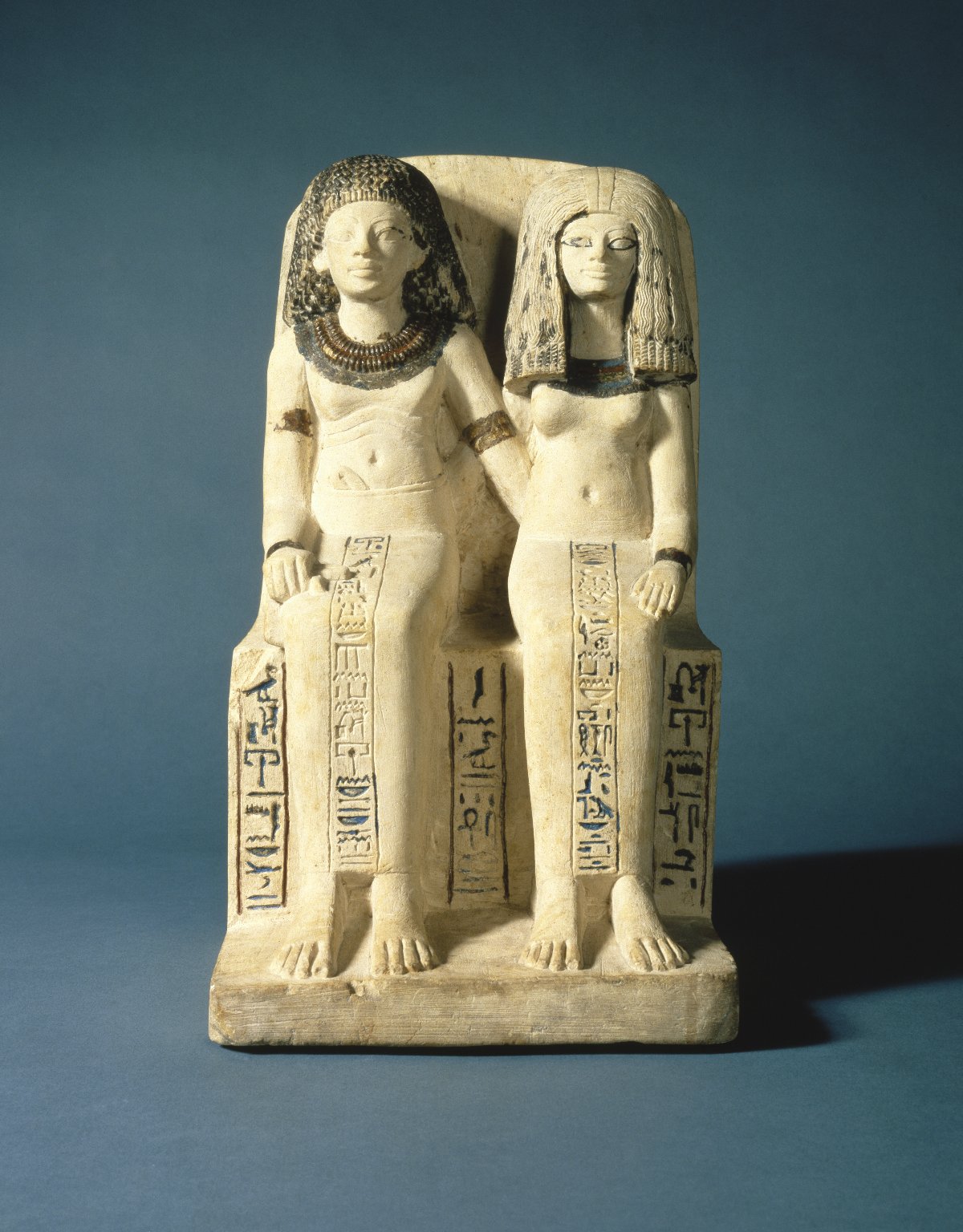 Pair Statue of Nebsen and Nebet-ta