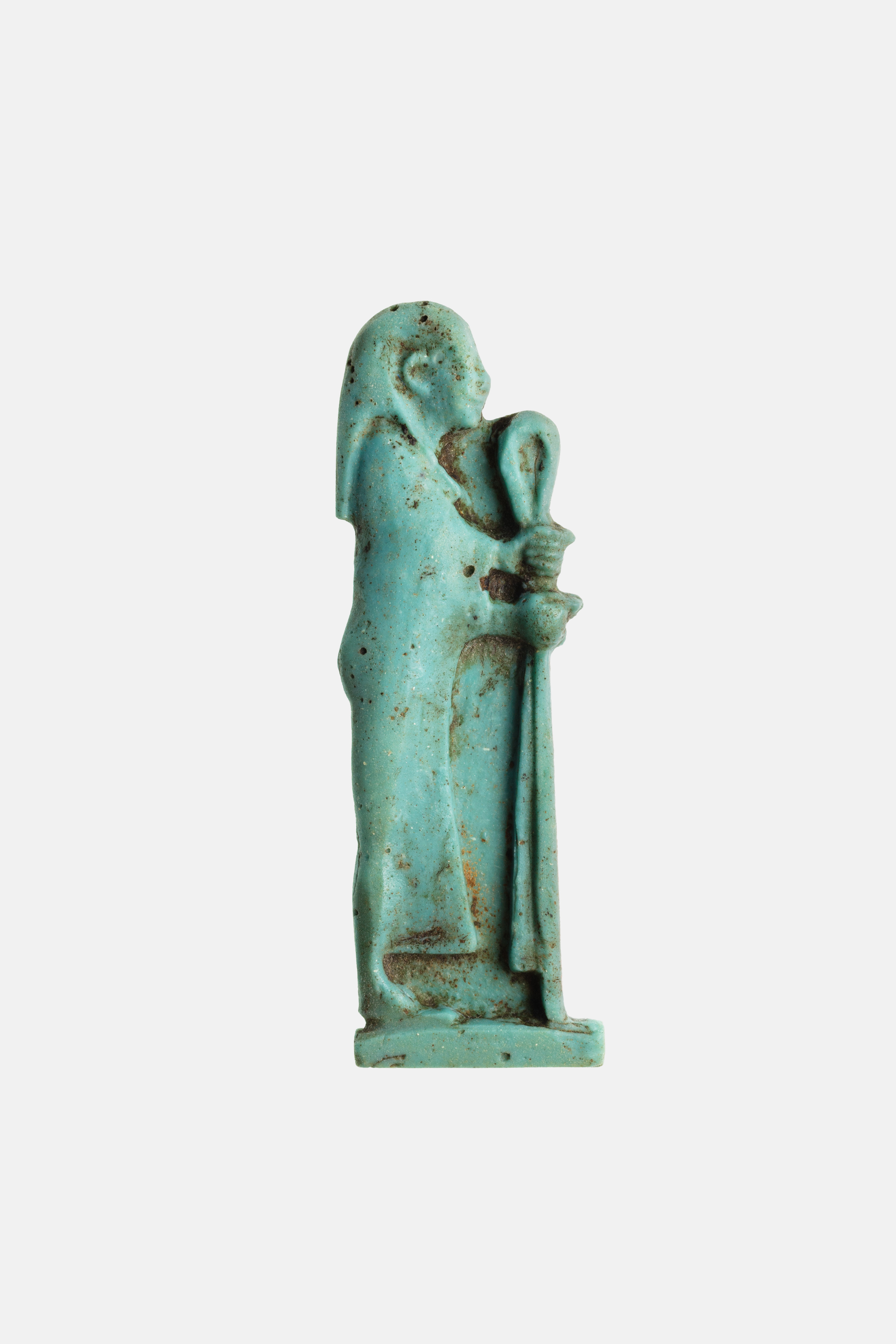 Funerary amulet depicting one of the Four Sons of Horus, Imseti