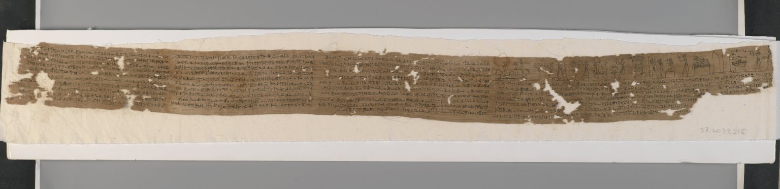 Mummy Bandages of Iiemhetep, born of Taremetjhepu