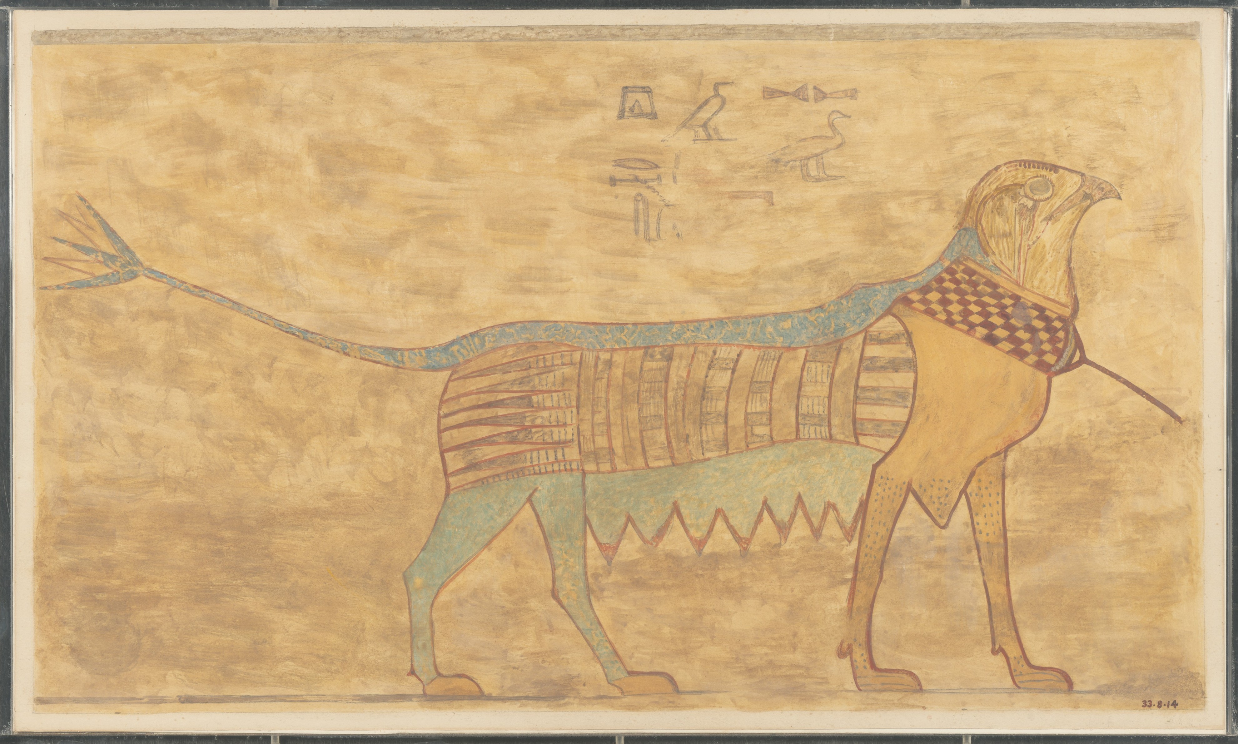 Detail of a Griffin, Tomb of Khety