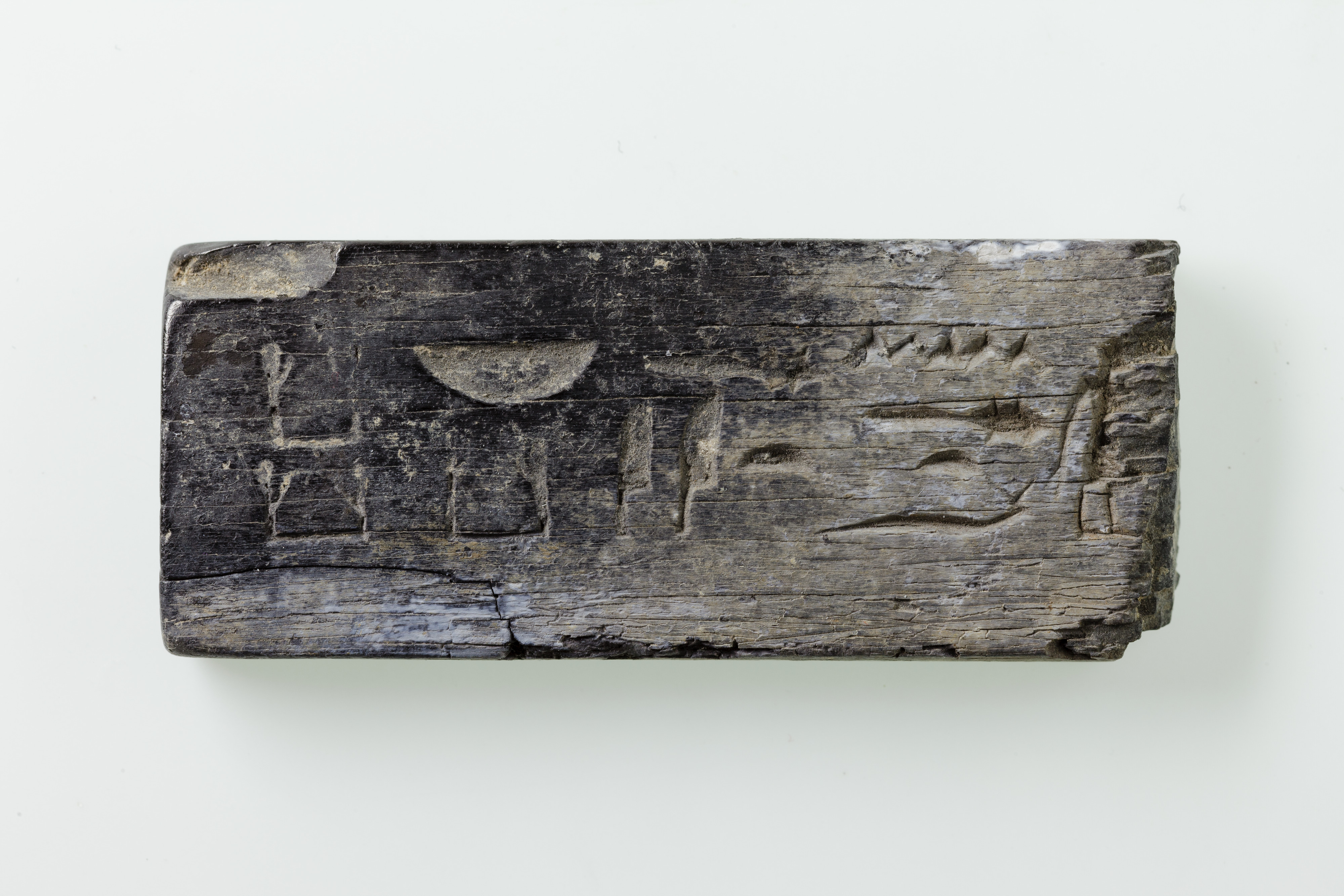 Slip from palette inscribed for the king's son Khety Nebkau