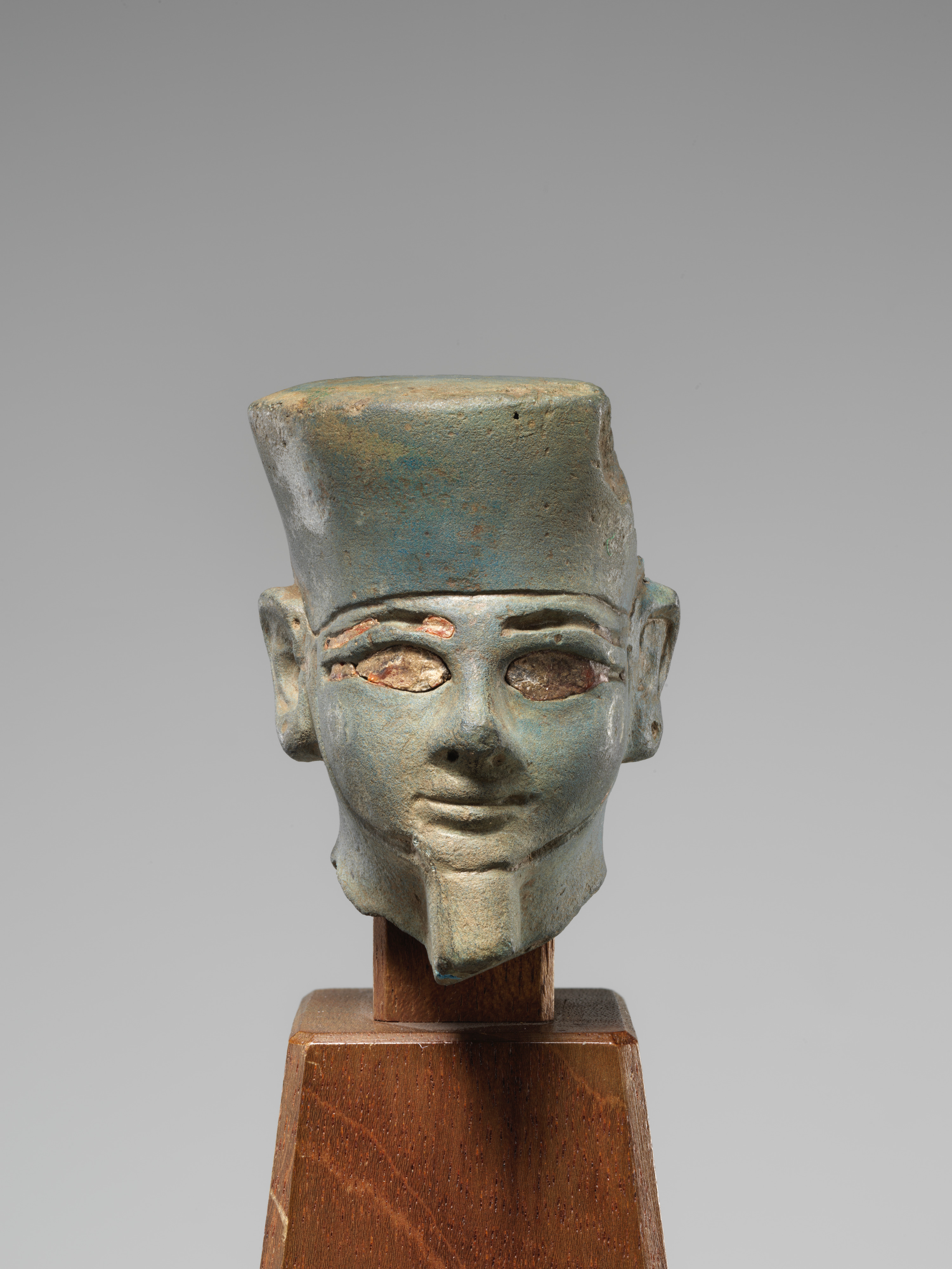 Head of Amun with inlaid eyes