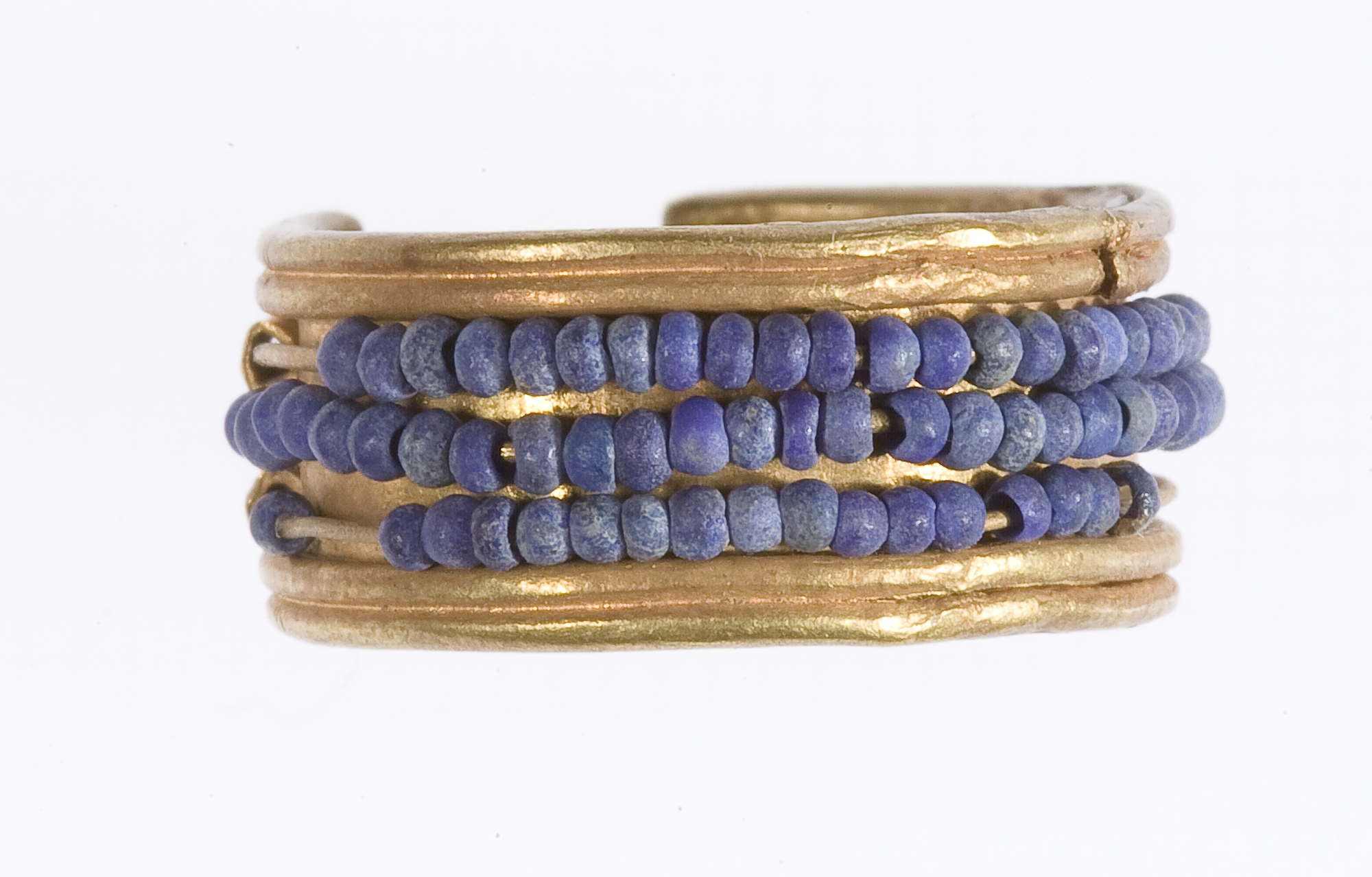 Beaded Penannular Earring