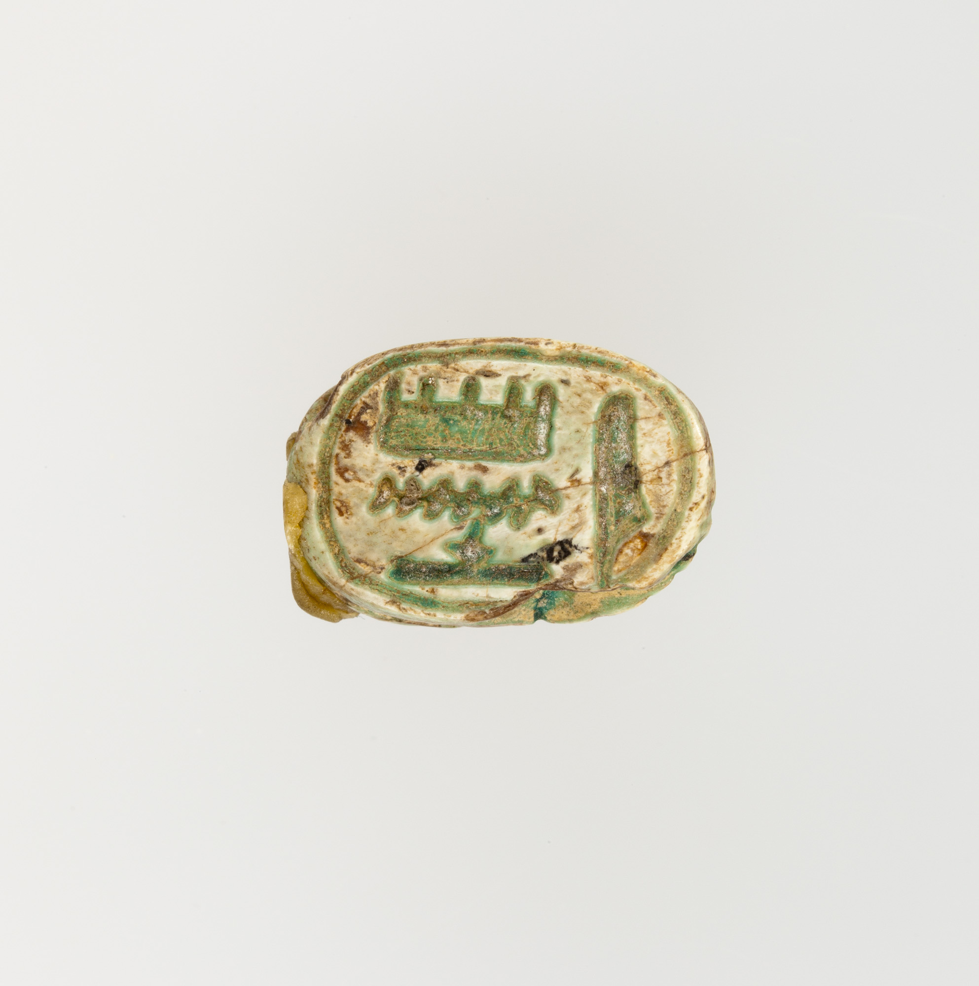 Scarab Inscribed with the Name Amtenhotep