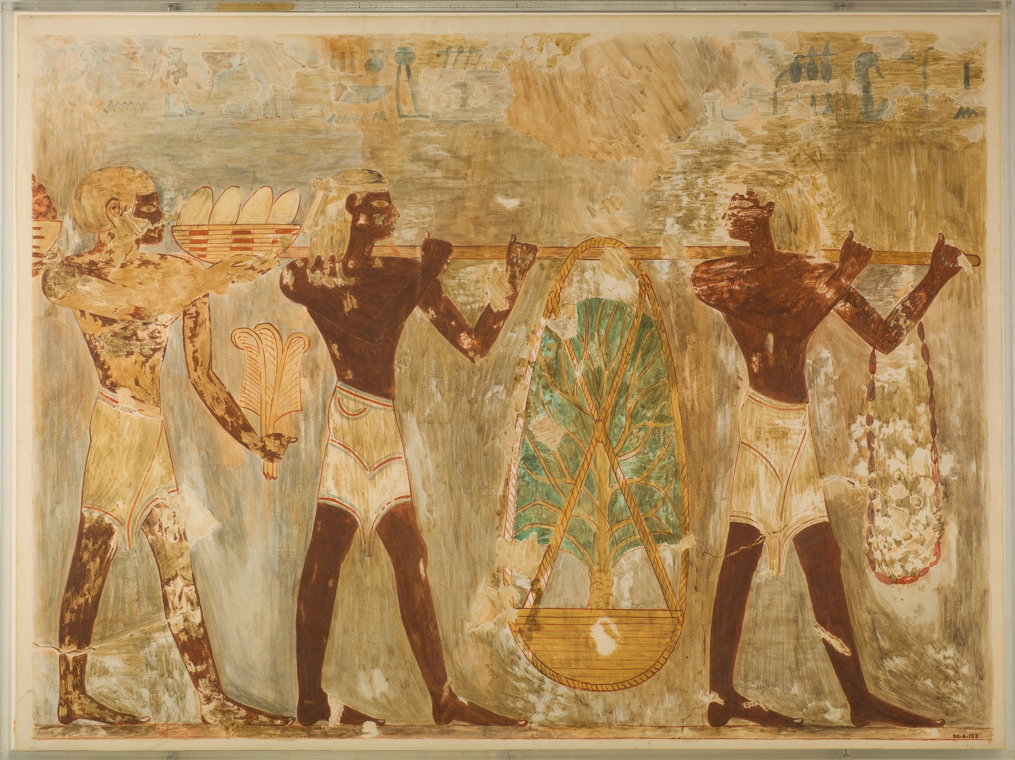 Men from Punt Carrying Gifts, Tomb of Rekhmire