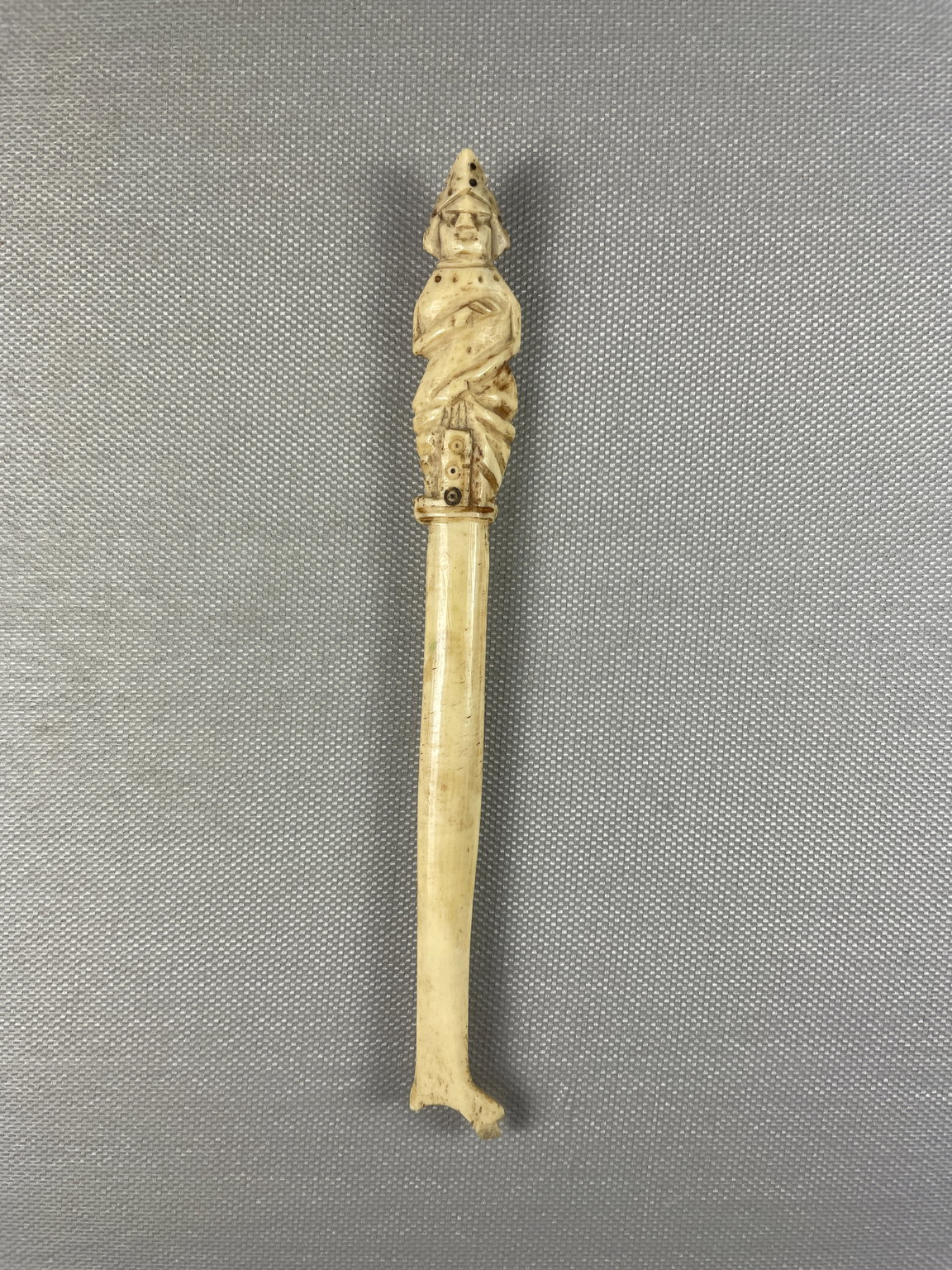 Stick Surmounted by Figure of a Woman