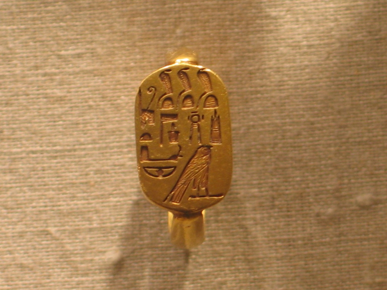 Ring with Protective Inscription