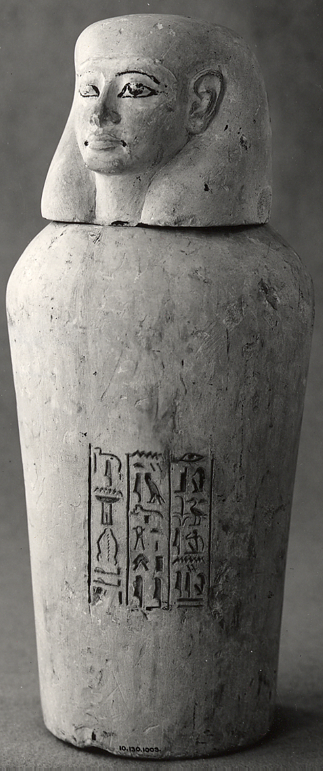 Canopic jar of princess Any