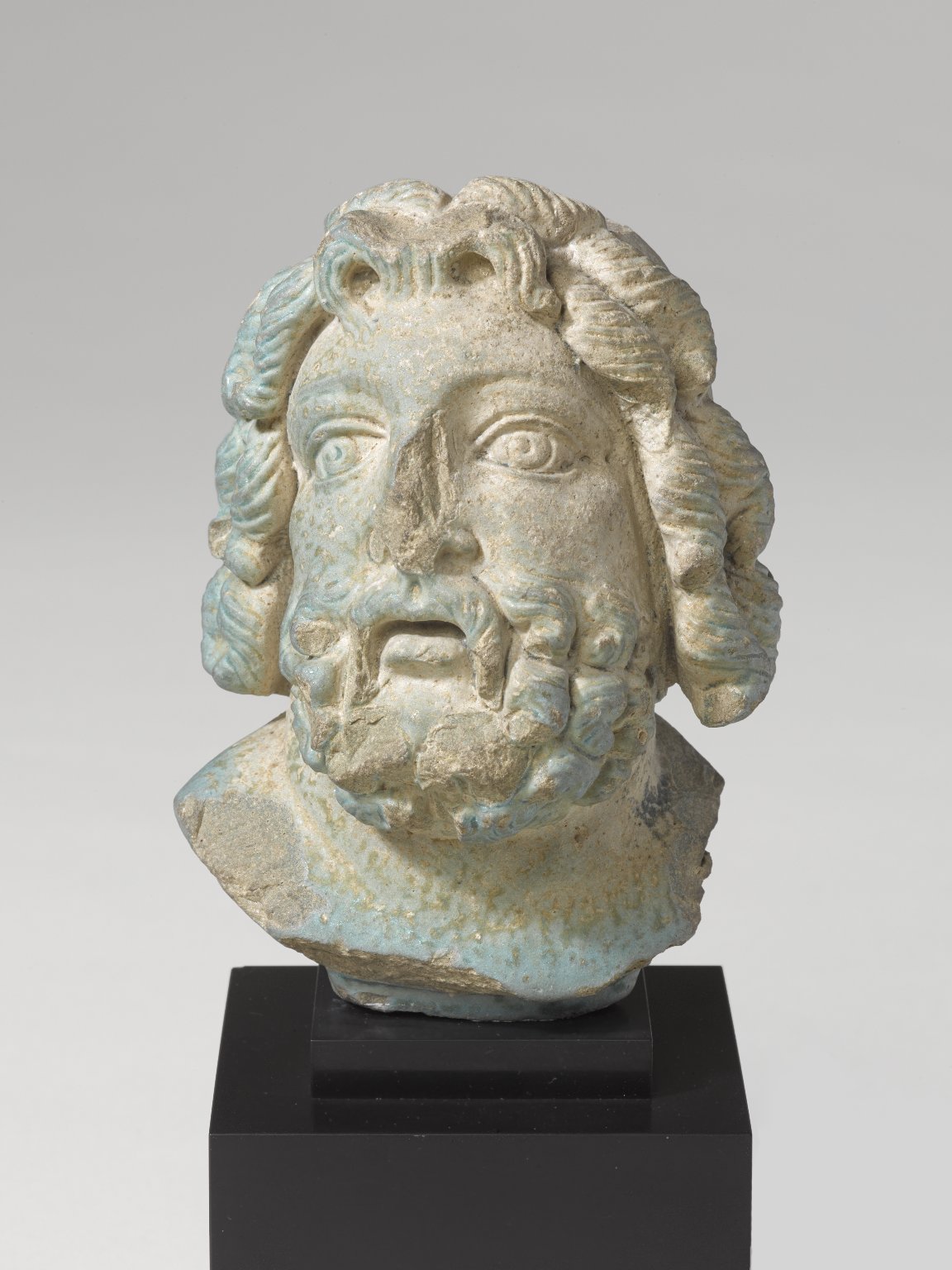 Head from a Statuette of Zeus Serapis