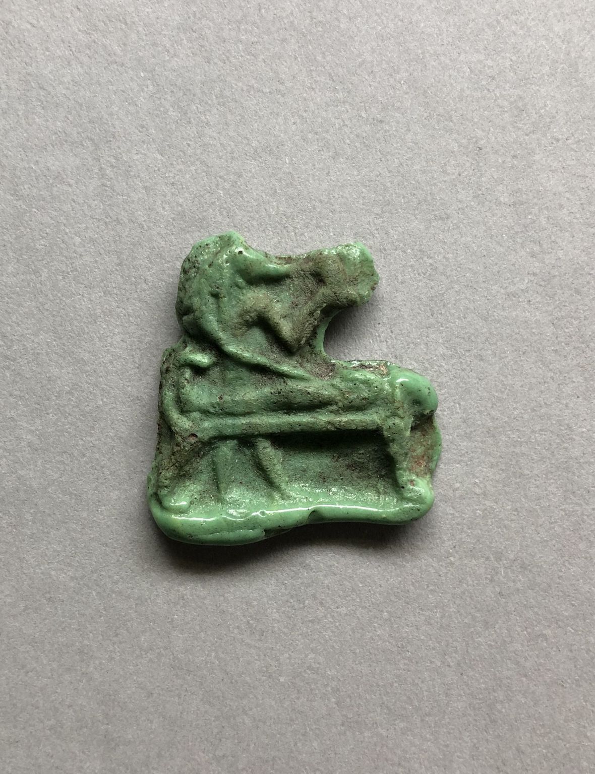 Inlay or Amulet Representing Anubis