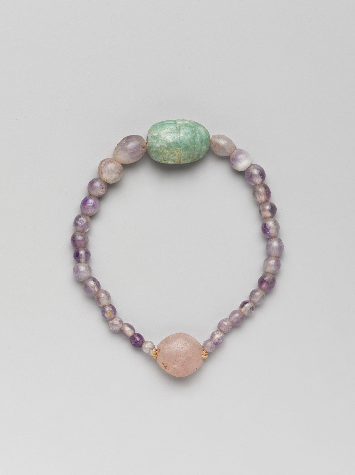 Bracelet with Uninscribed Scarab
