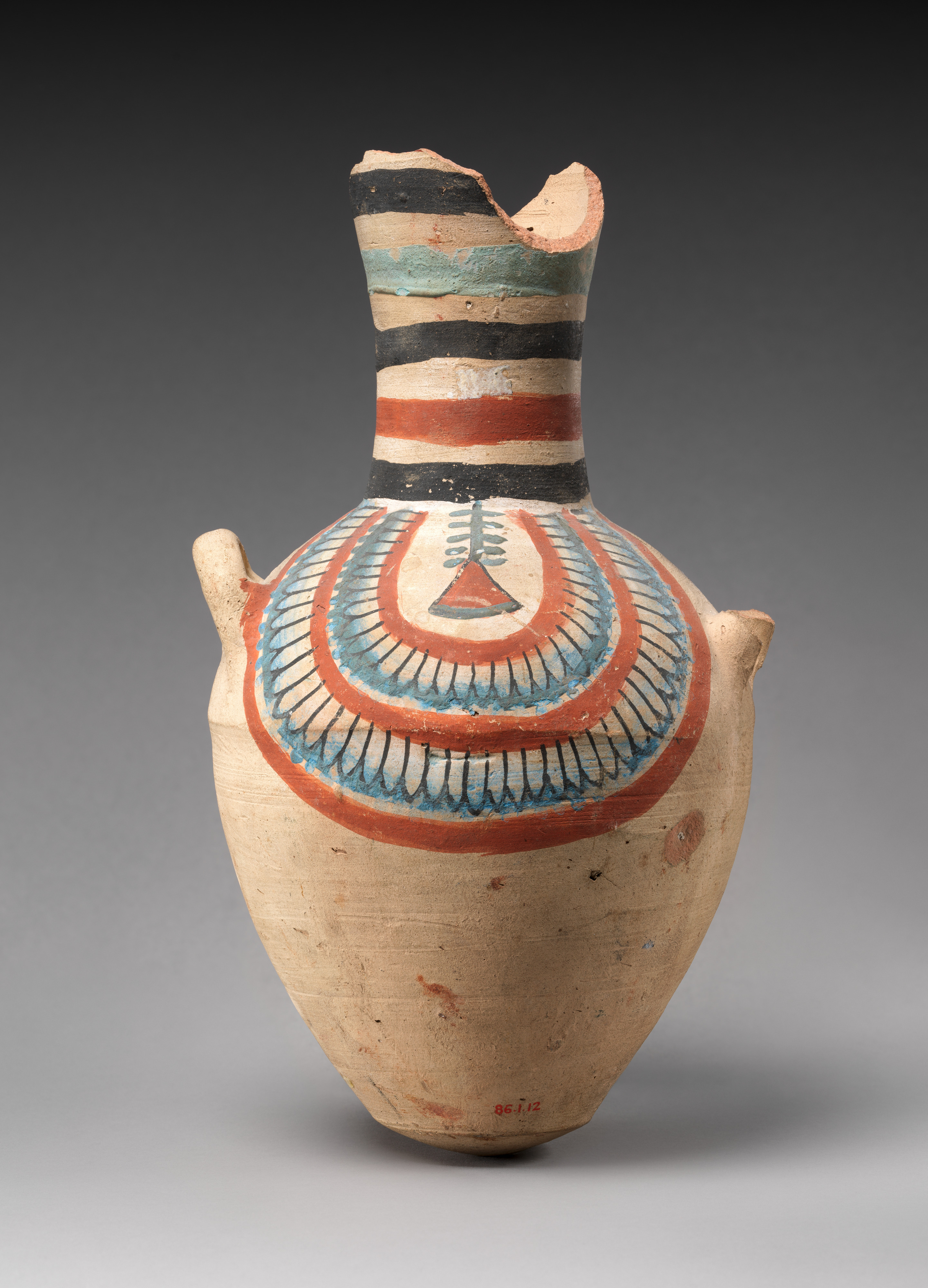 Jar from the tomb of Sennedjem
