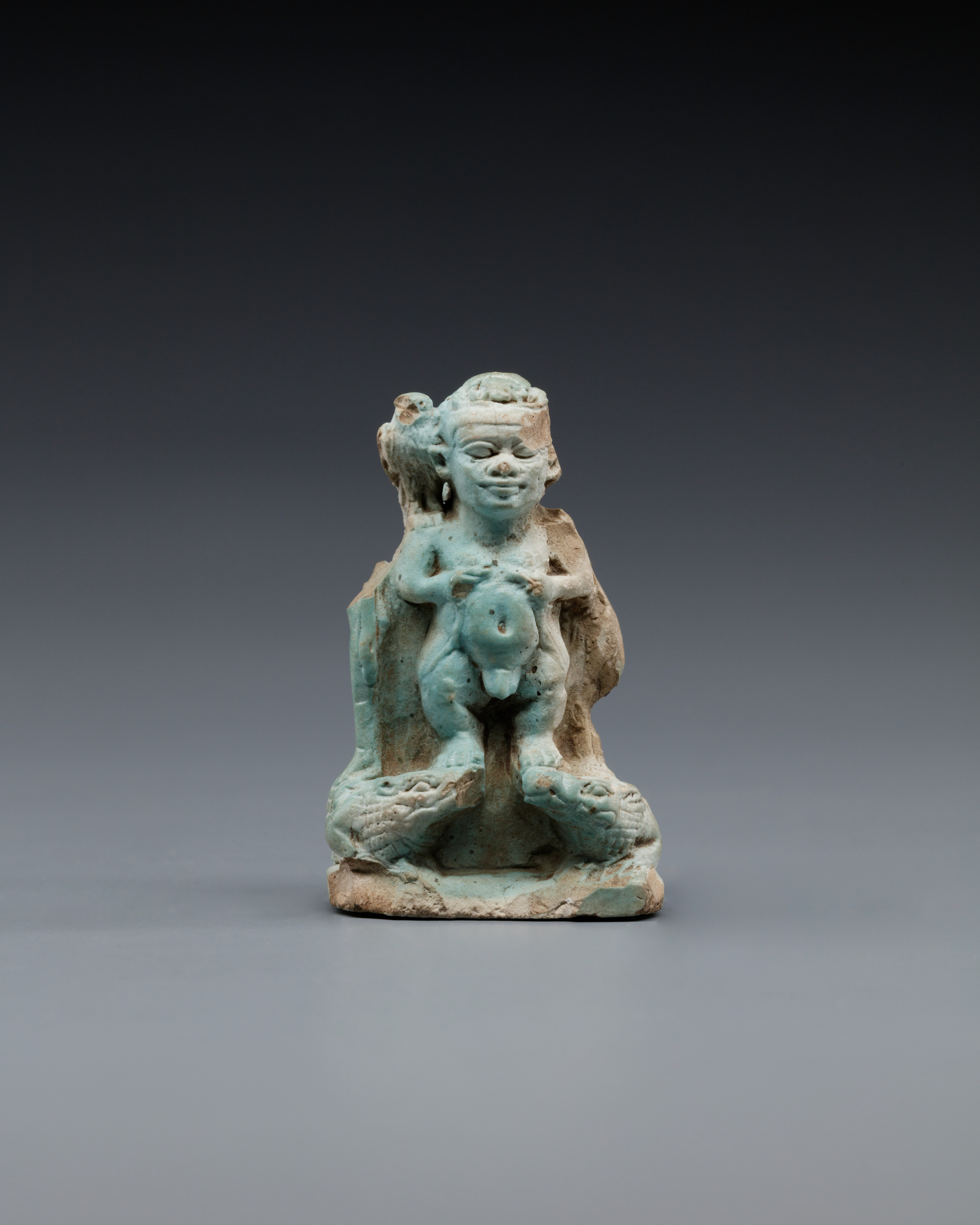 Amulet, Ptah on crocodiles