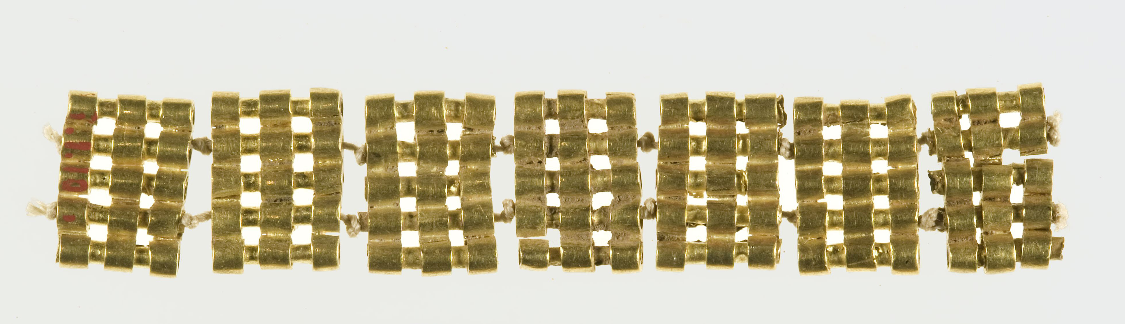 Unattached Spacers from a Bracelet or Anklet of Sithathoryunet