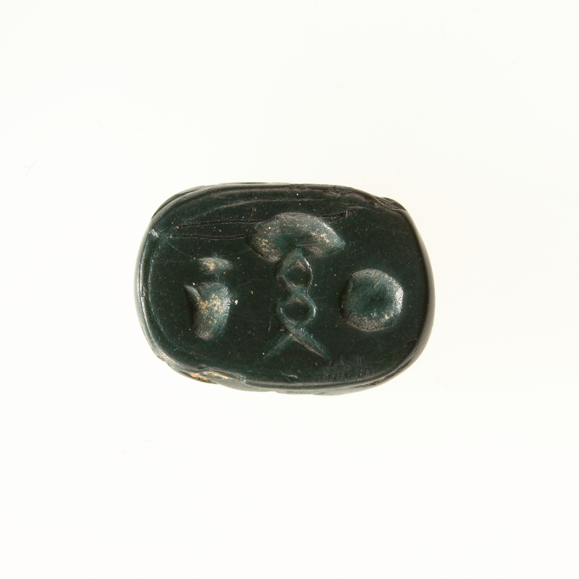 Scarab with the name Wahibre, either Psamtik I or Apries