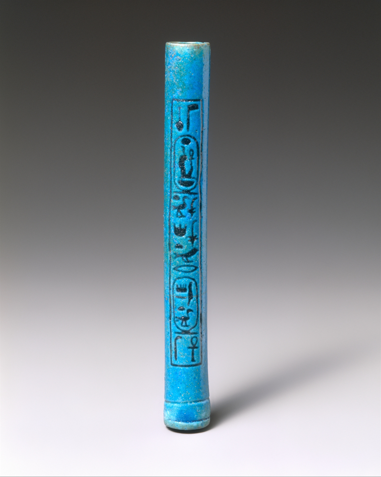 Kohl Tube Inscribed for Amenhotep III and Princess Sitamun