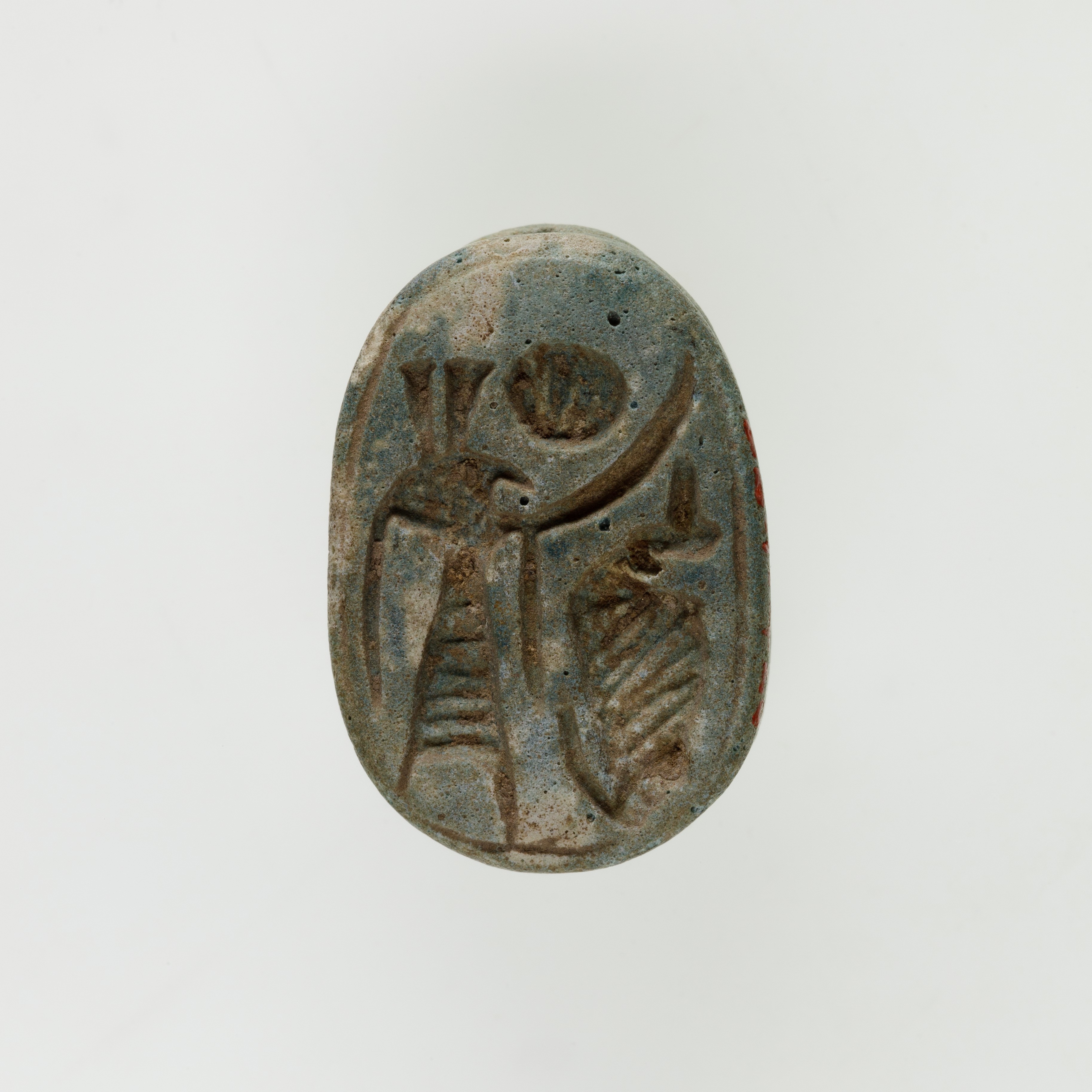 Scarab with a Representation of Seth-Baal and Uraeus