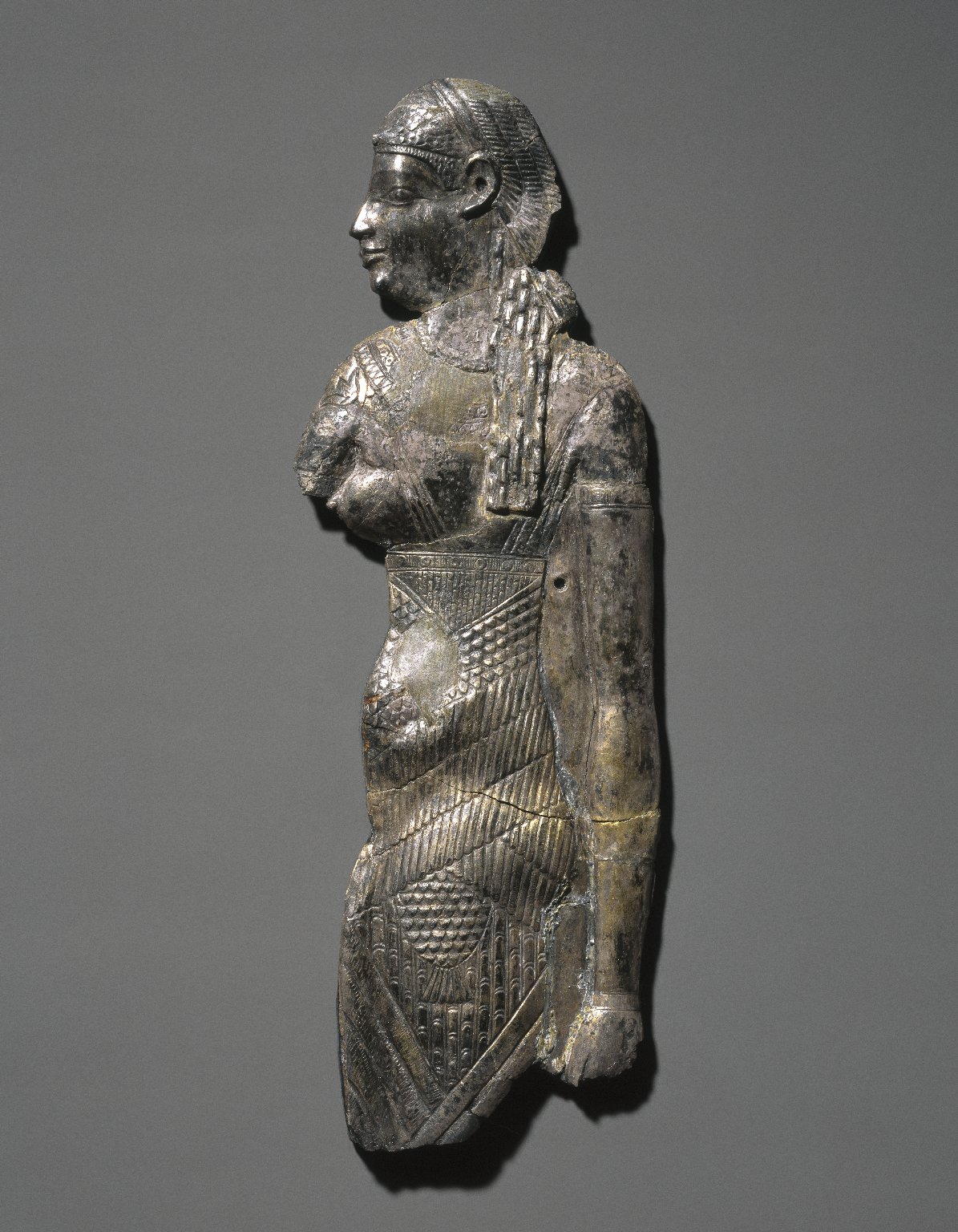 Plaque of a Queen or Goddess (perhaps Cleopatra IV)
