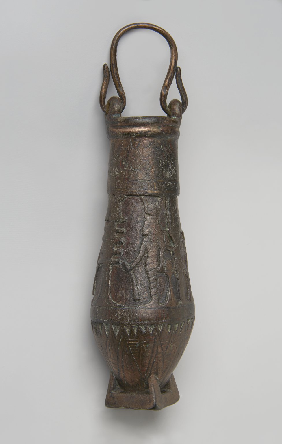 Situla with Religious Scenes in Raised Relief