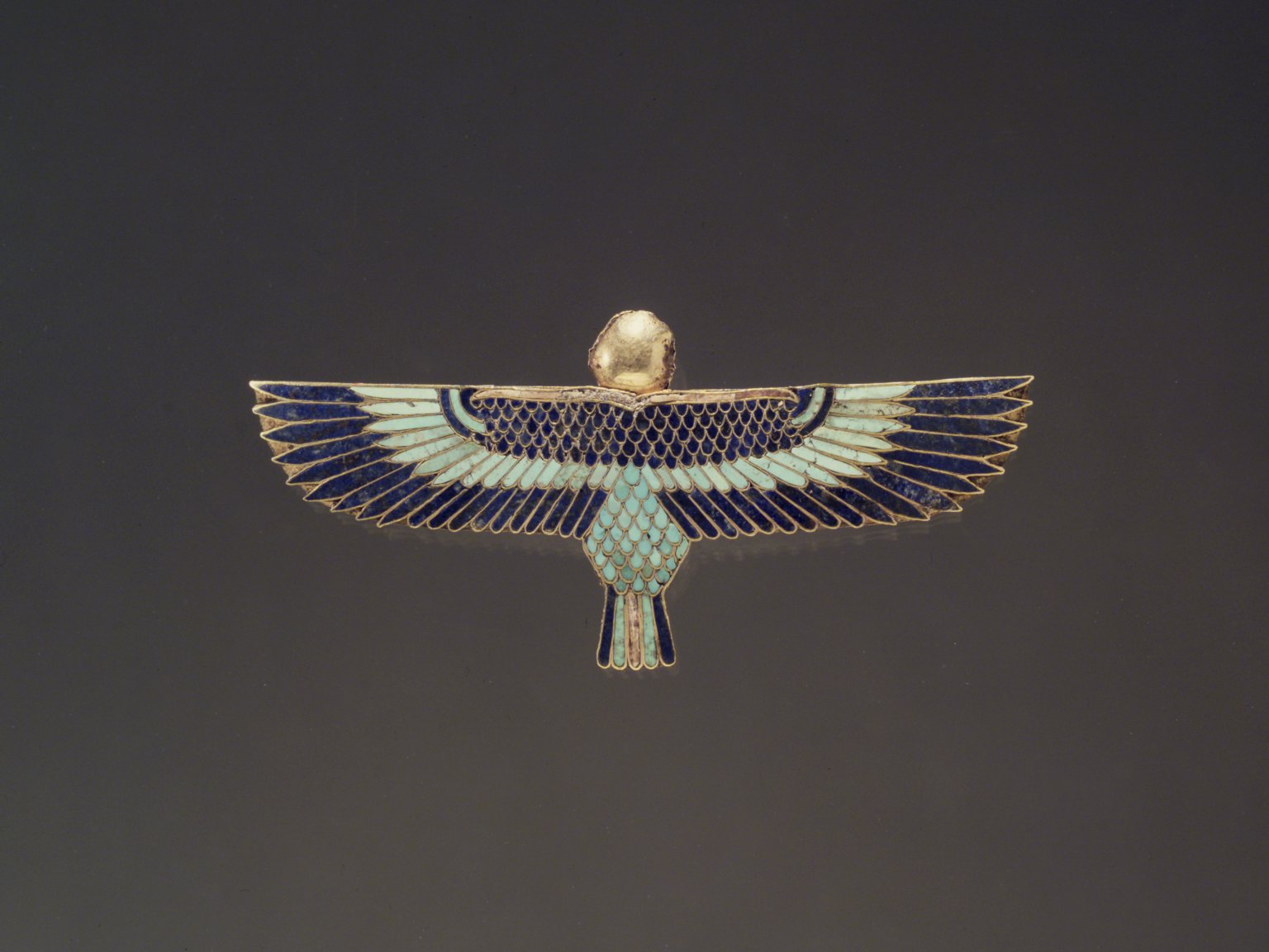 Amulet in the Form of a Ba as Human-Headed Bird