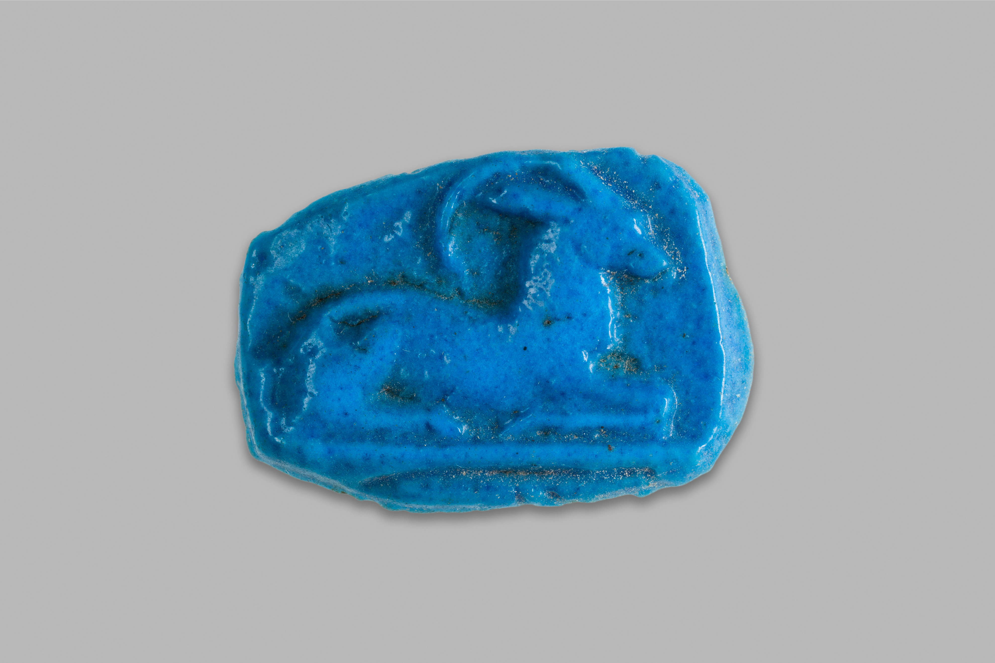 Plaque Bearing the Image of an Ibex