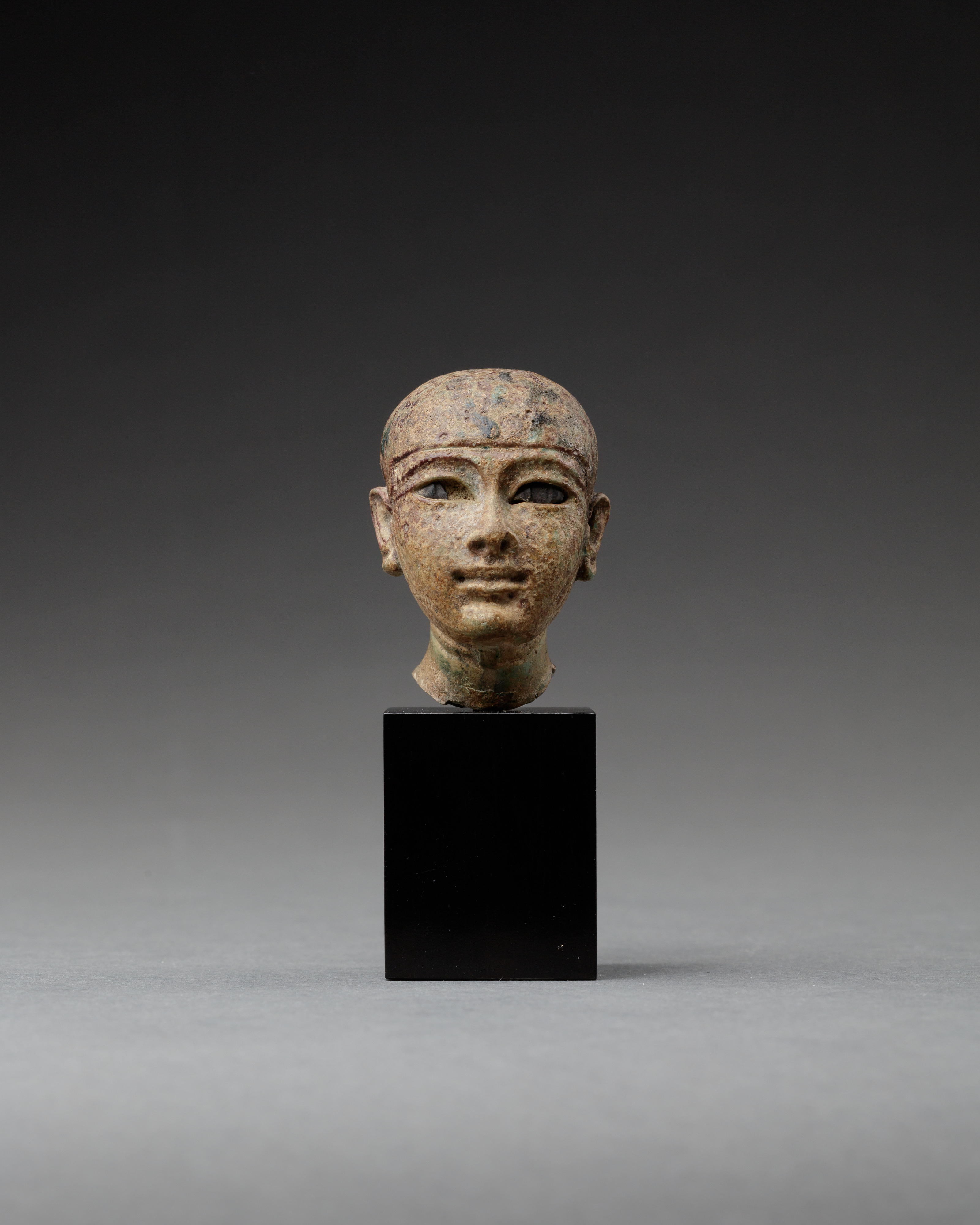 Head of a Statuette of Ptah