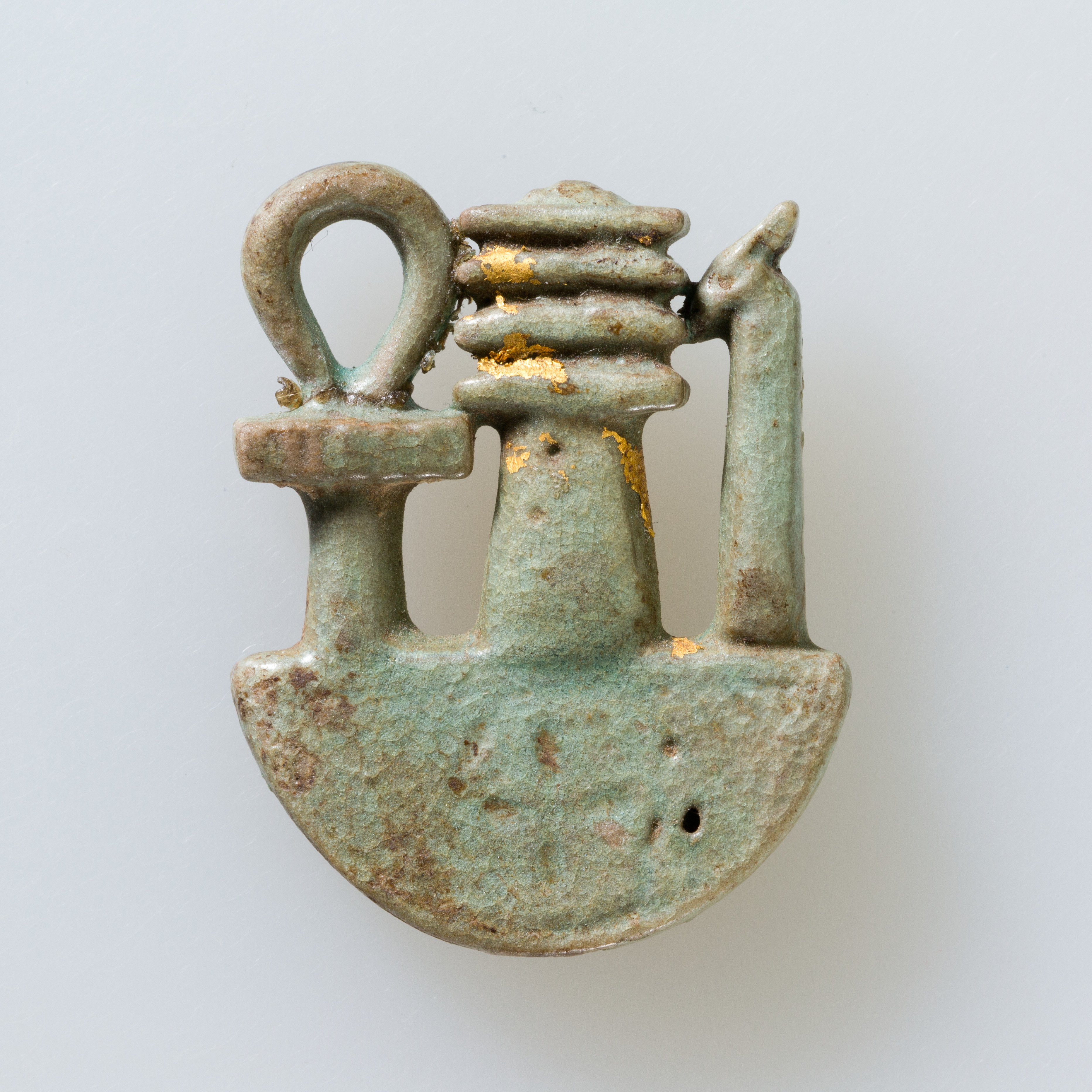 Ankh, djed, was on neb basket