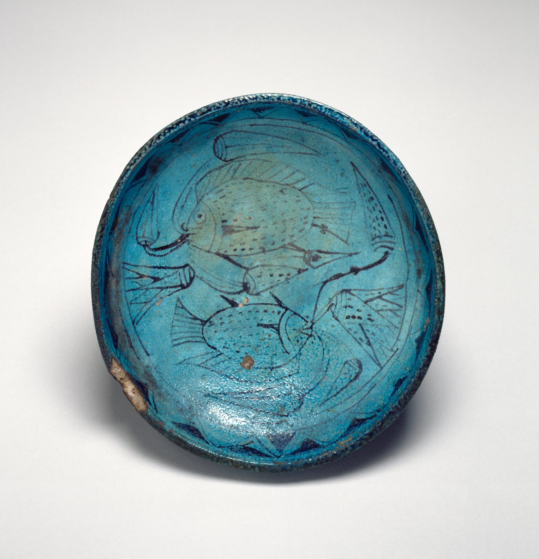 Bowl with Fish and Lotuses