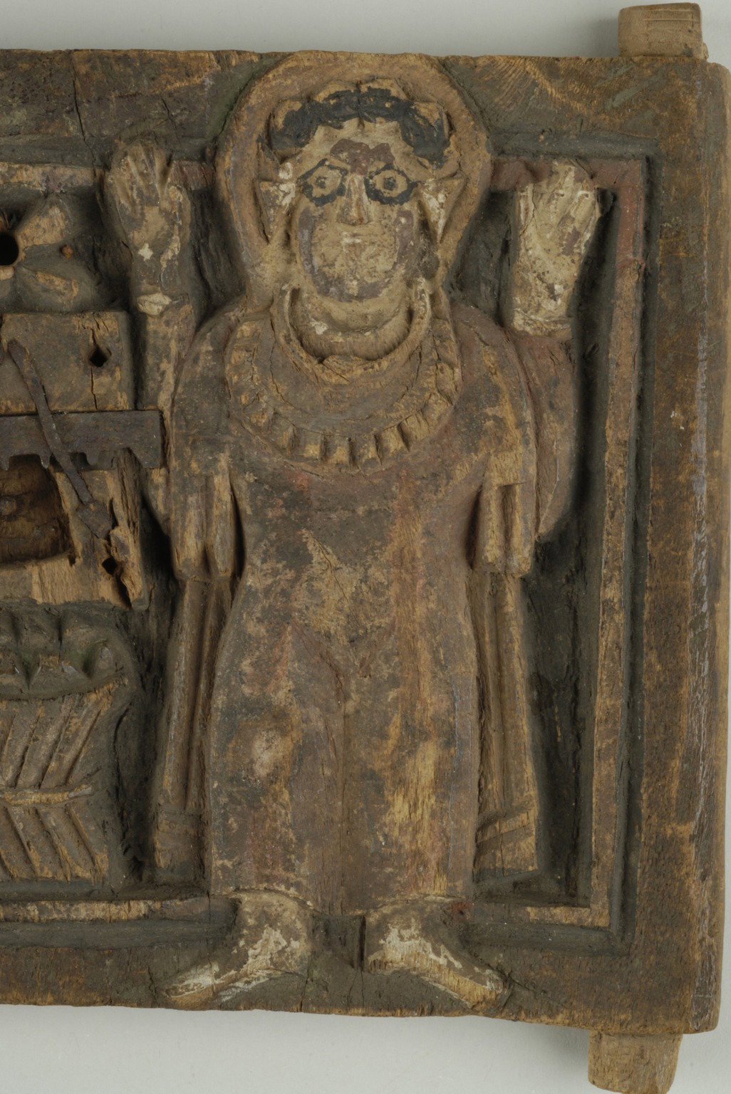 Door with Figure of a Saint