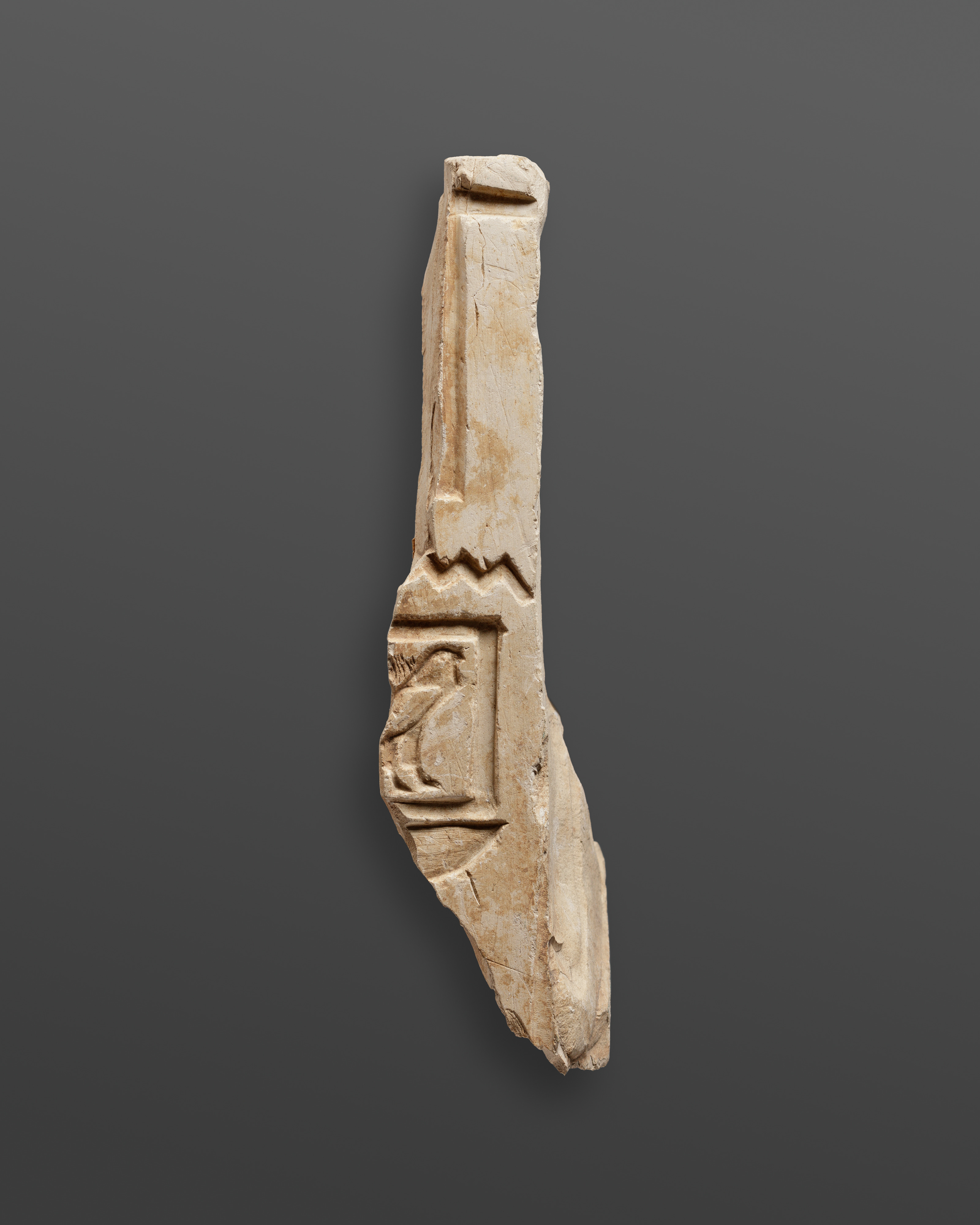 Relief fragment, Hathor inscription