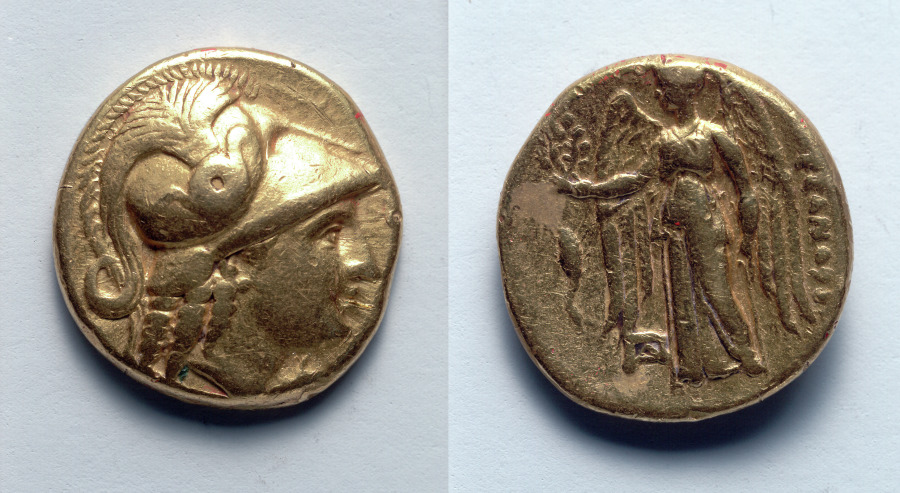 Stater: Head of Athena (obverse); Nike (reverse)