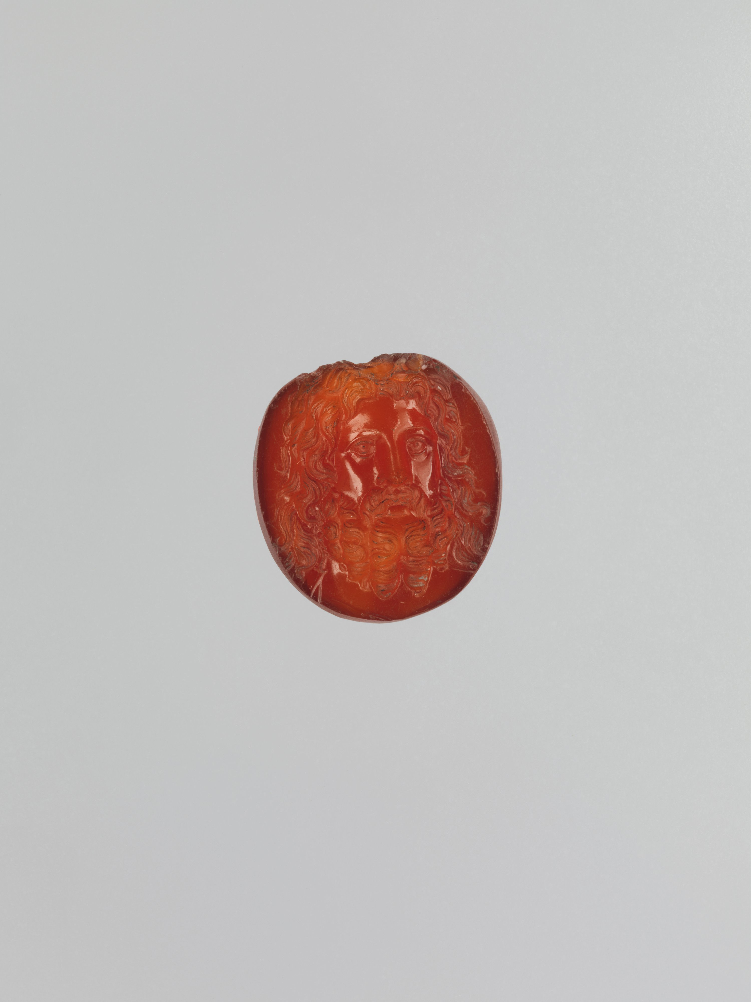Intaglio with head of Serapis (?)