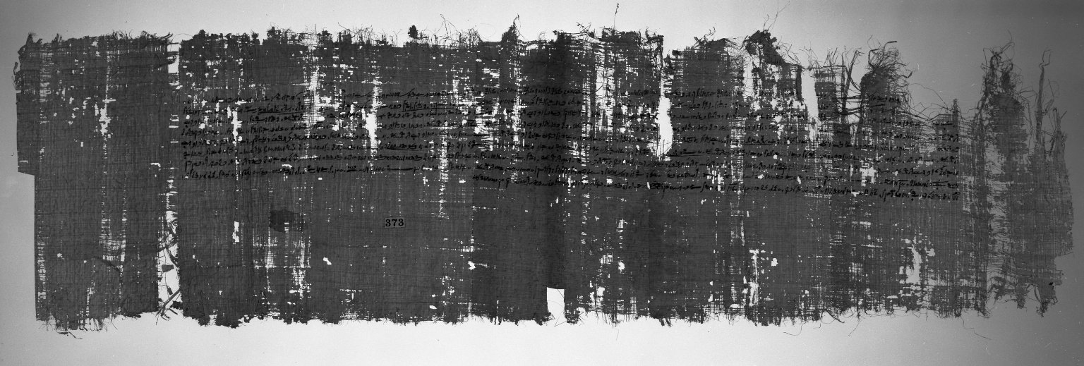 Papyrus Inscribed in Demotic