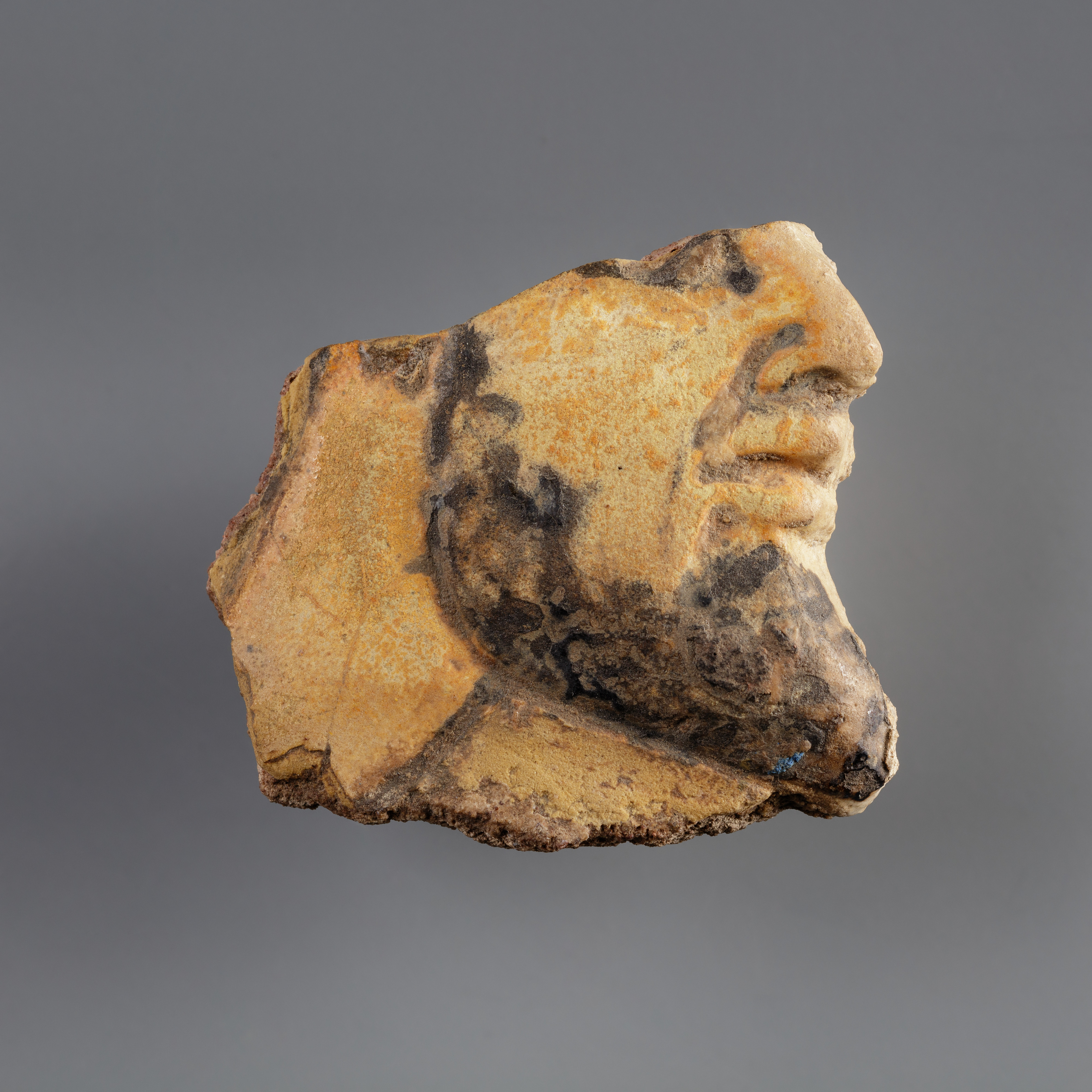 Tile with a head of a Mesopotamian captive from the palace of Ramesses II