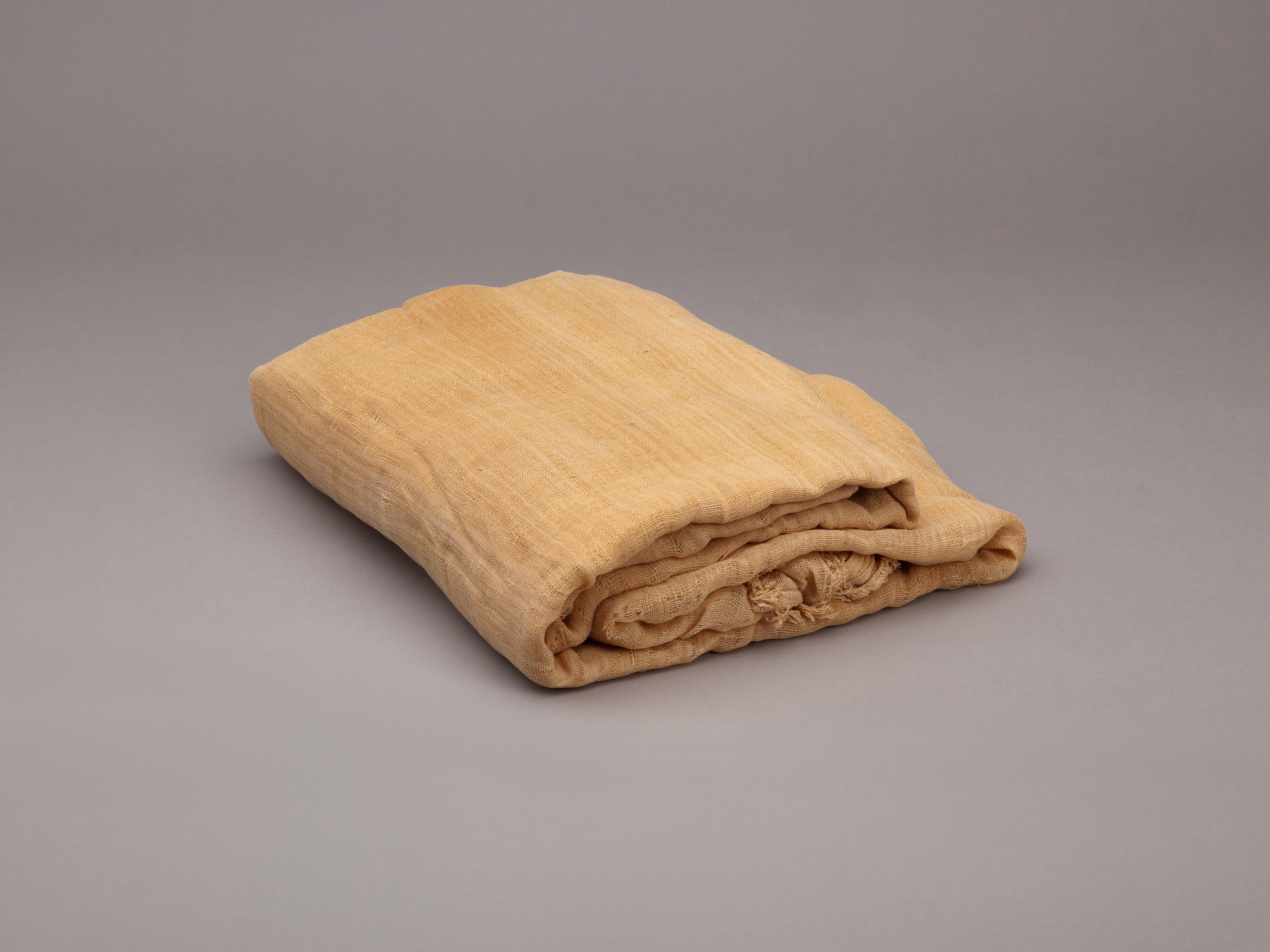 Sheet, linen mark, coarse spin, irregular weave
