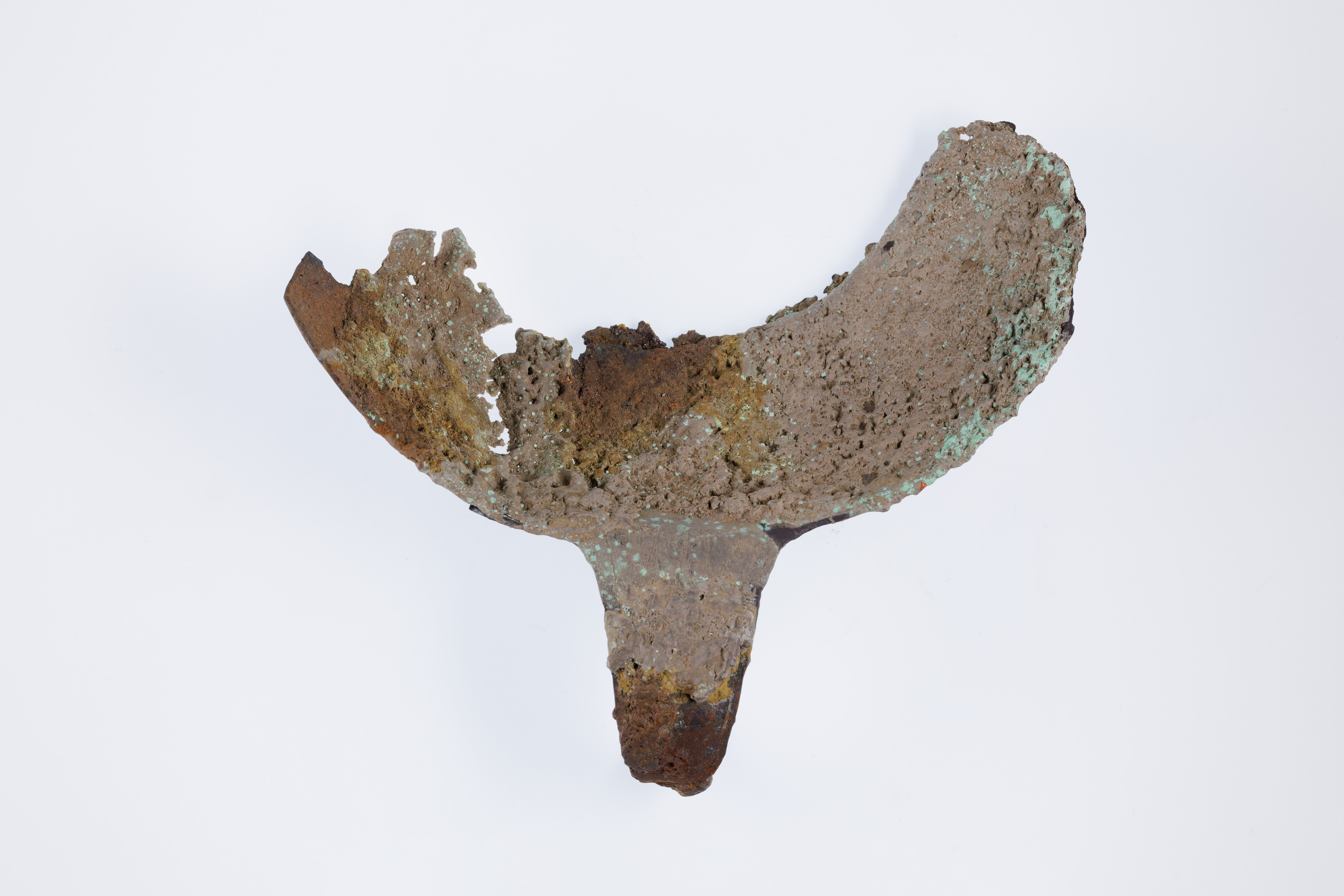 Part of a shallow strainer