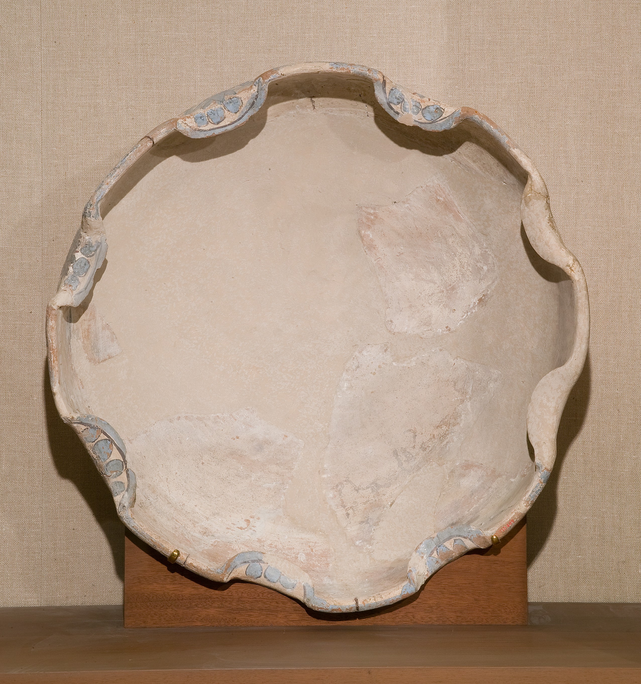 Blue-Painted Dish from Malqata