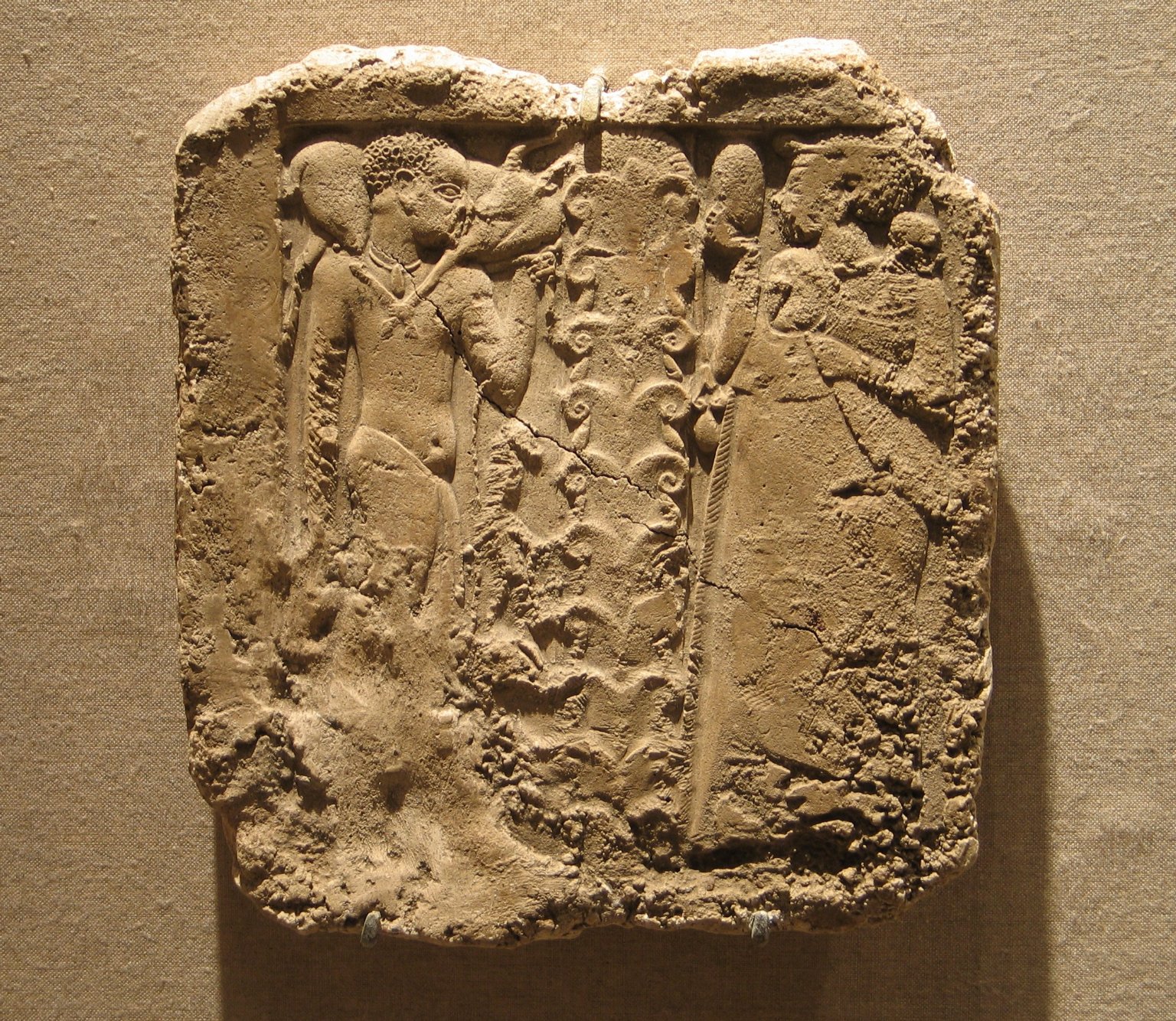 Offering Bearers and Floral Bouquet