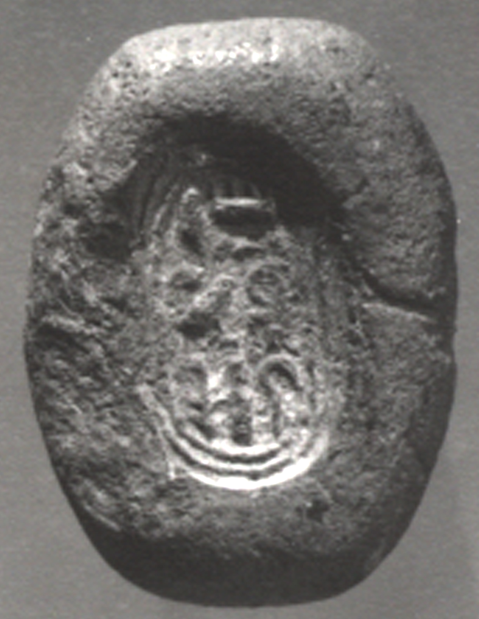 Ring Bezel Mold with the Cartouche of Tutankhamun