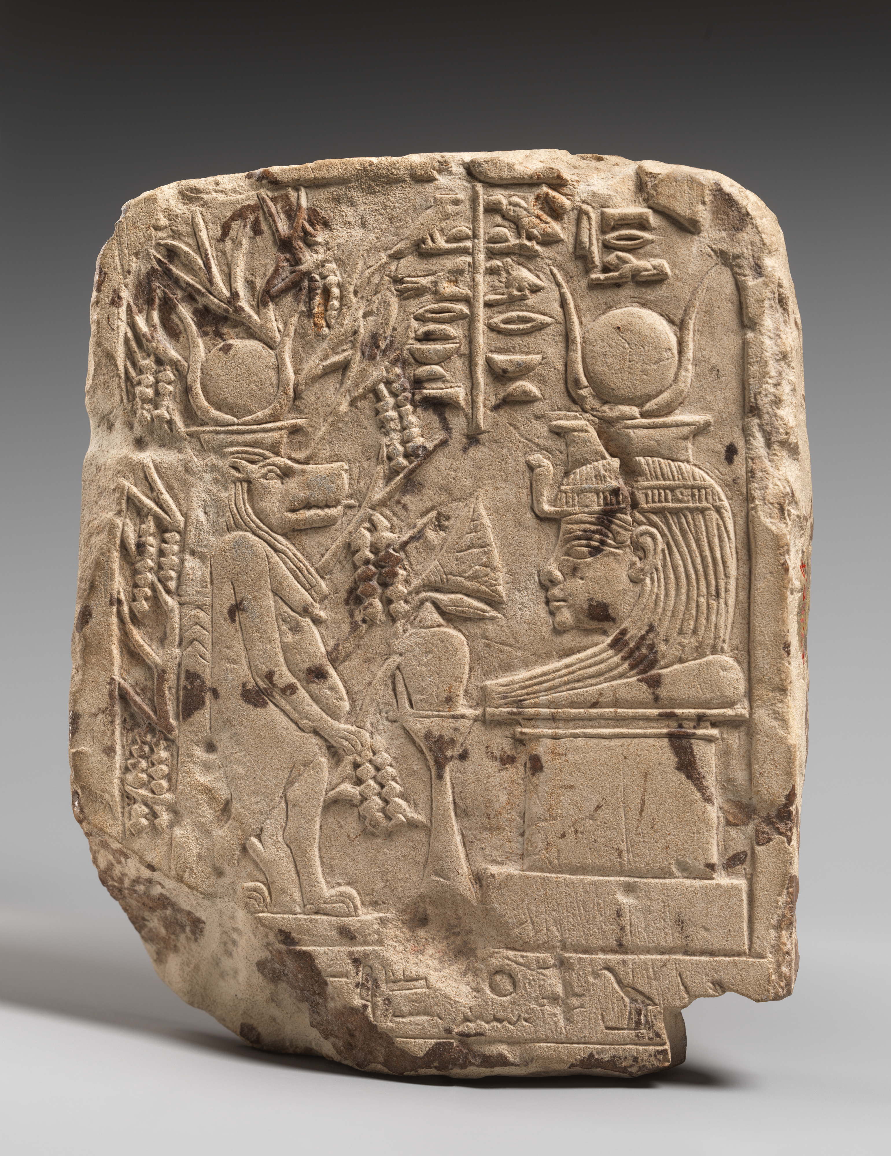 Stela with Taweret and Mut of Isheru