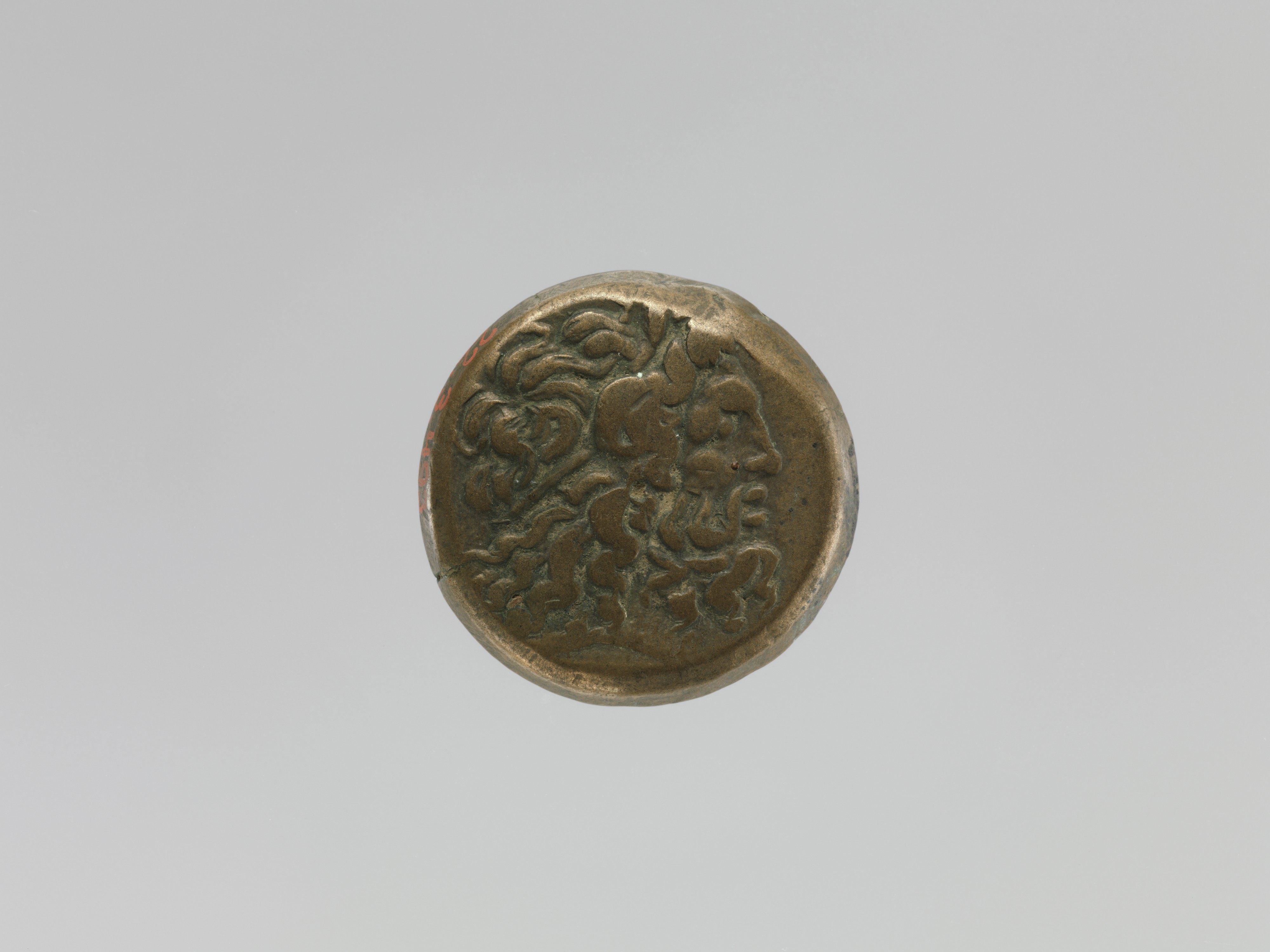 Coin of Ptolemy IV from a Ptolemaic hoard