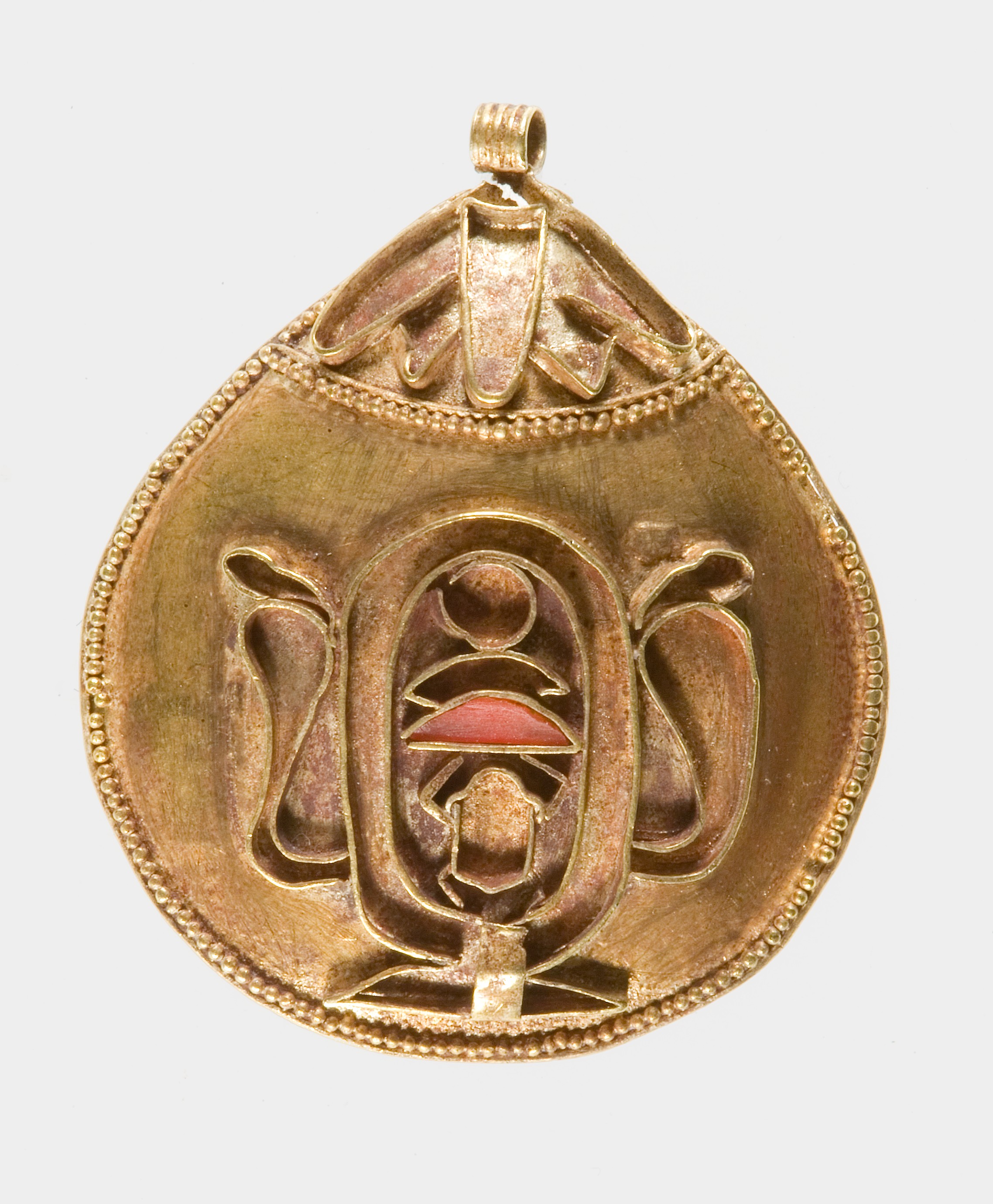 Shell Pendant with the Name of Senwosret II