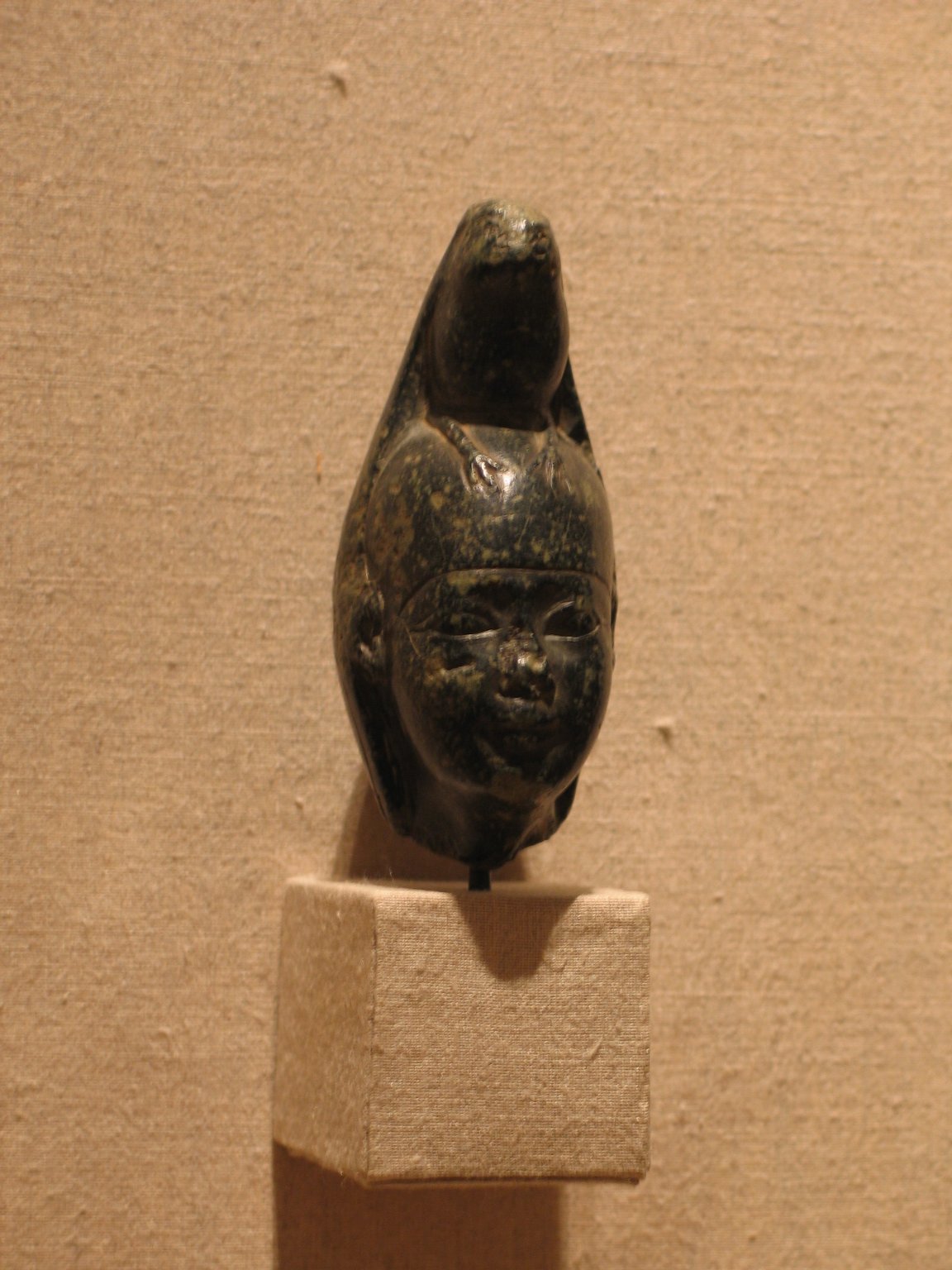 Hathor with Horus as Falcon
