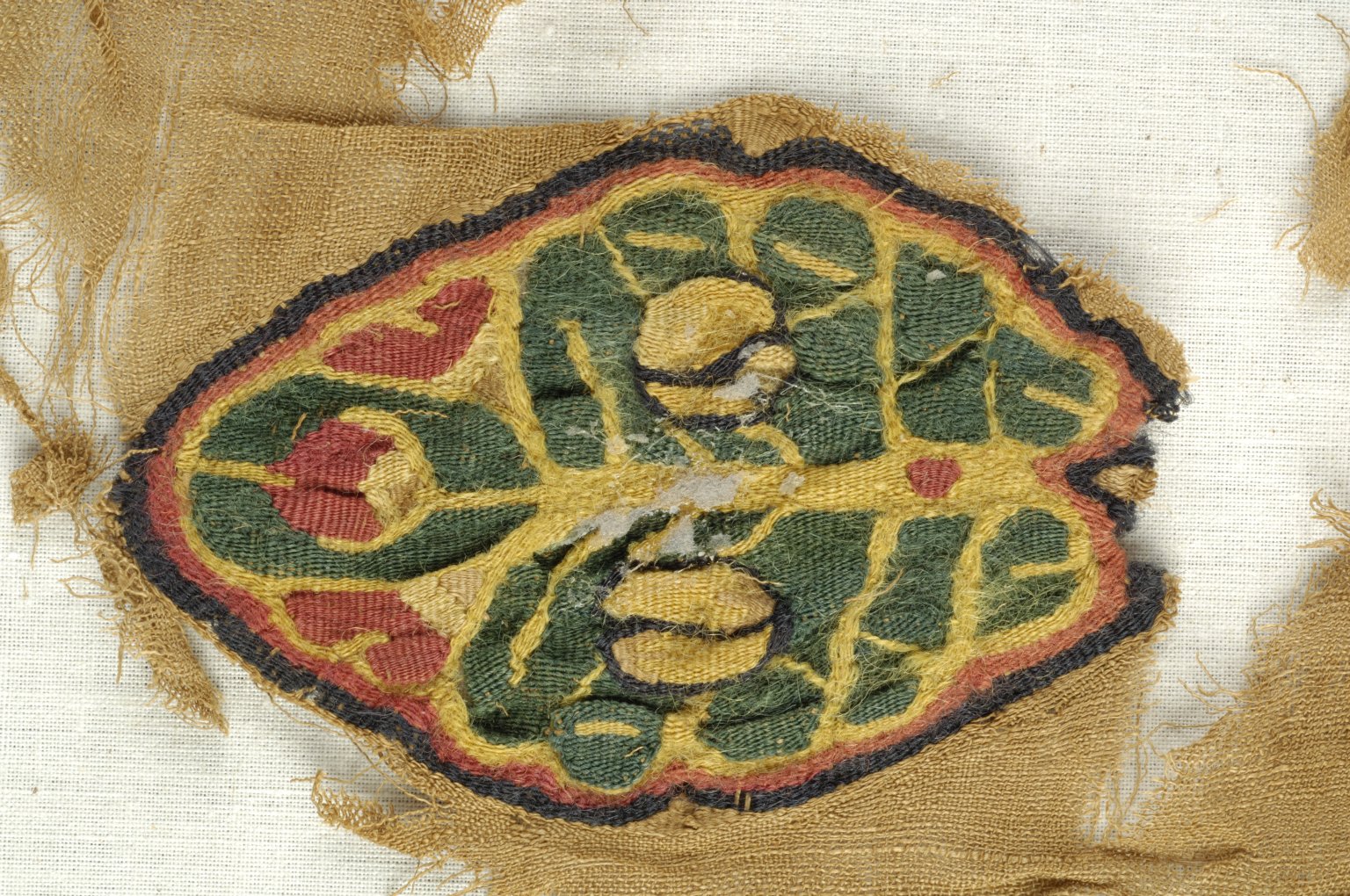 Fragment with Botanical Decoration
