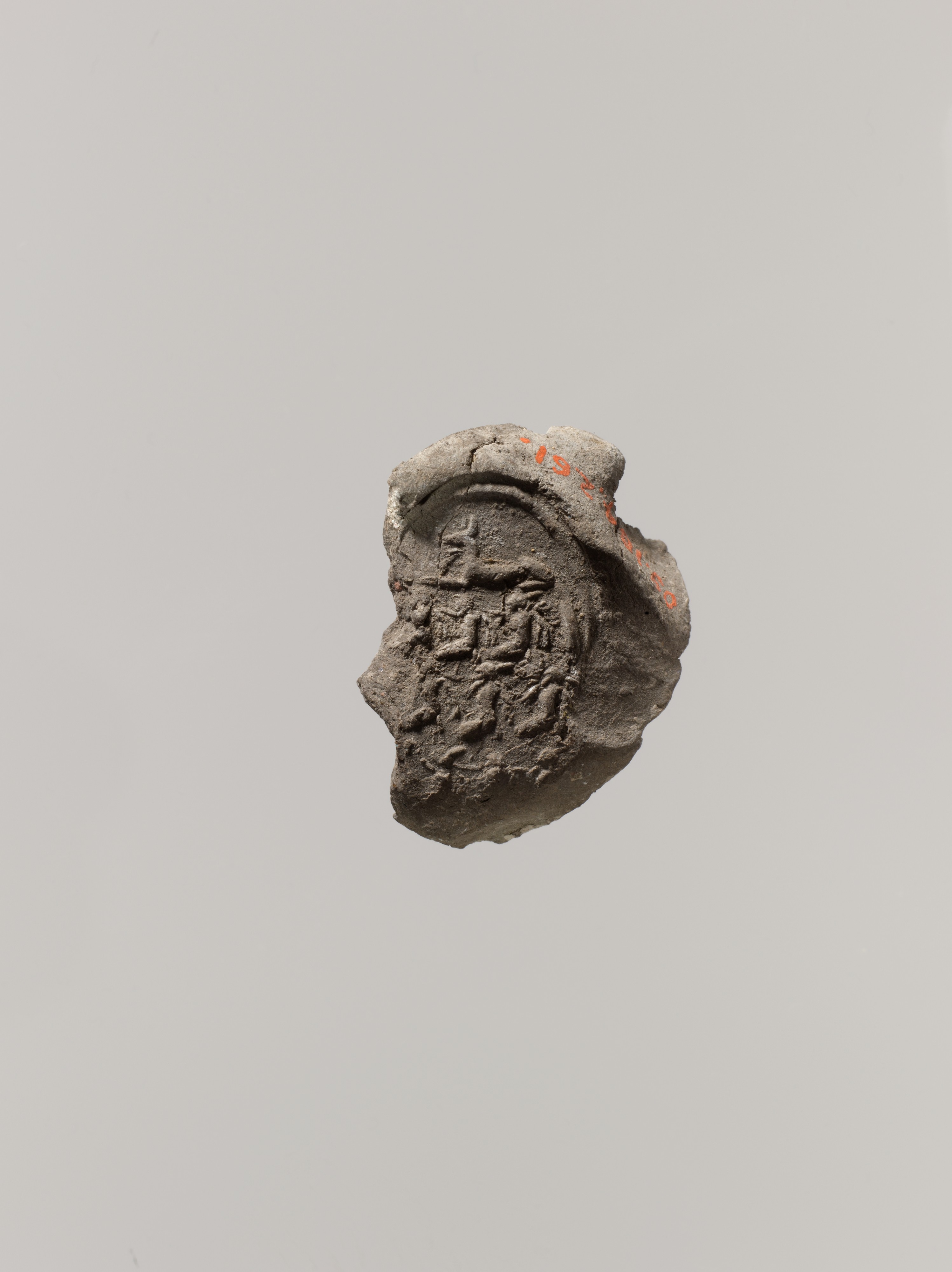 Fragmentary Impression of the Necropolis Seal from Tutankhamun's Embalming Cache